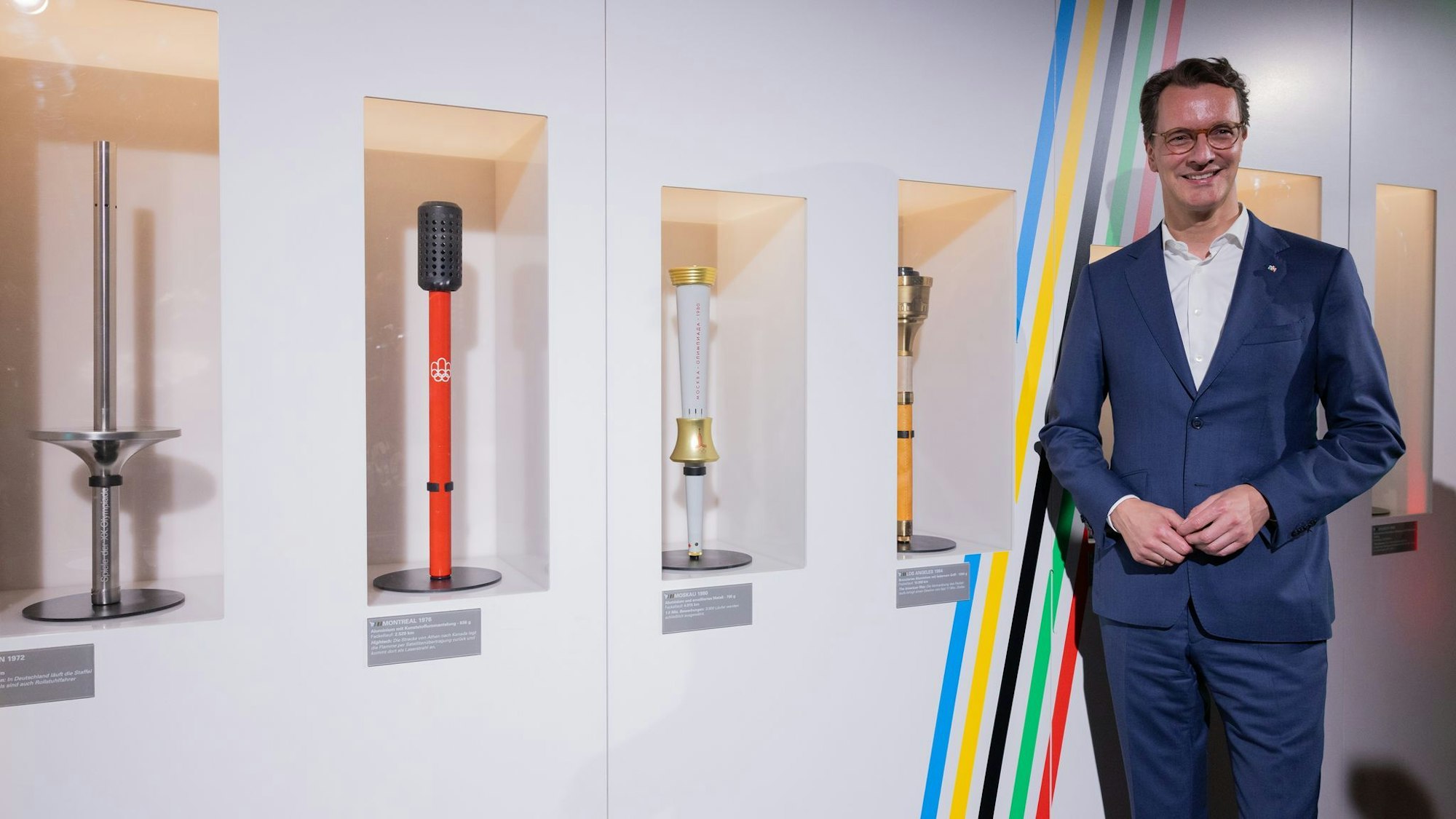 Die SPD wirft Ministerpräsident Hendrik Wüst (CDU) vor, bei der Olympia-Bewerbung von NRW nicht genug Tempo zu machen. (Archivbild)