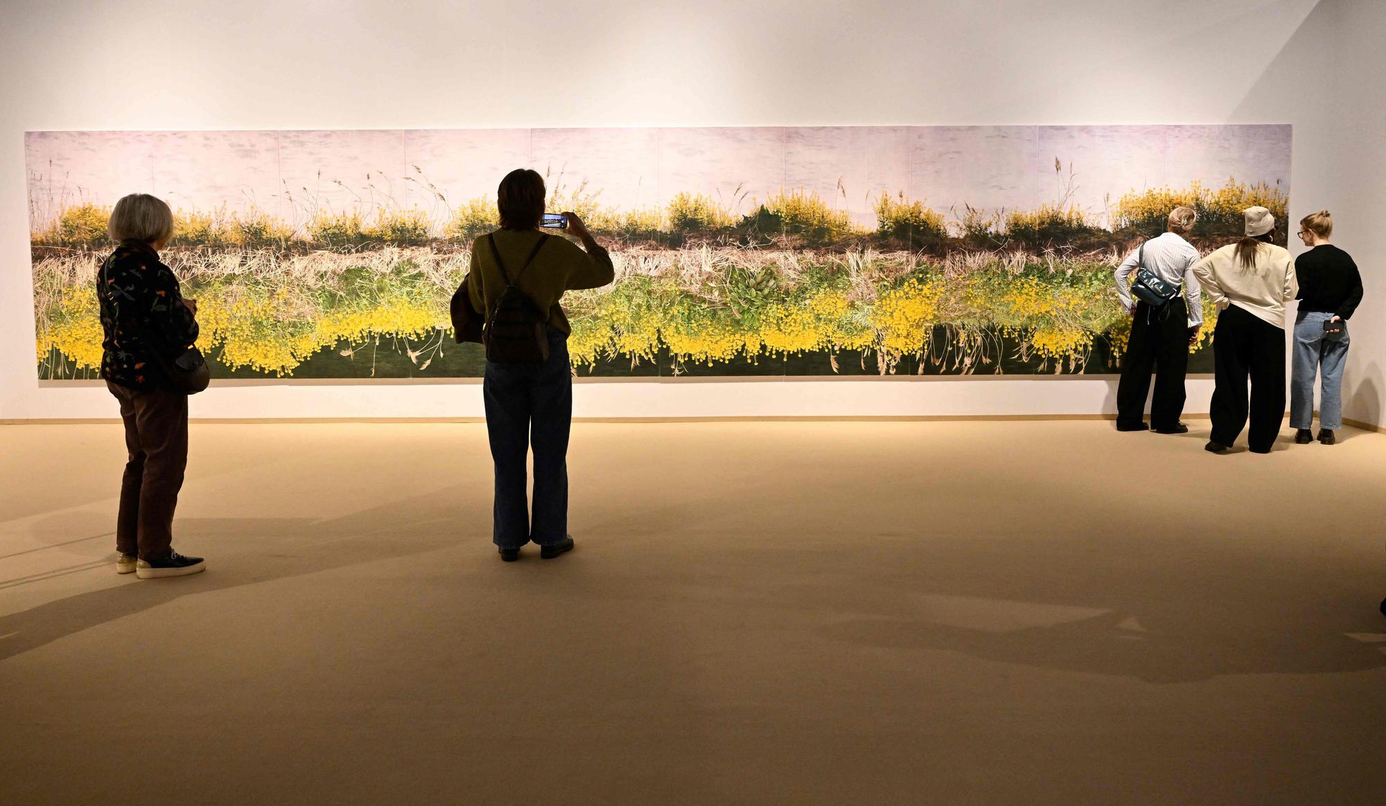 Ein Panoramabild von Yoshiu Yoshimura weckte Entdeckerfreuden.
