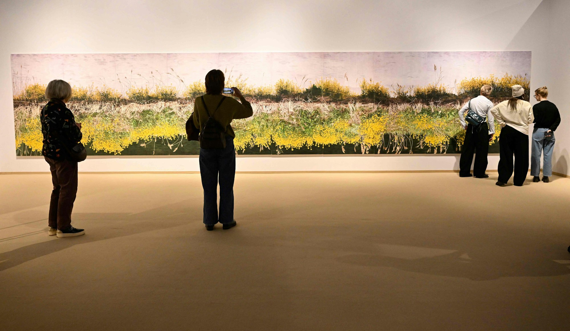 Ein Panoramabild von Yoshiu Yoshimura weckte Entdeckerfreuden.