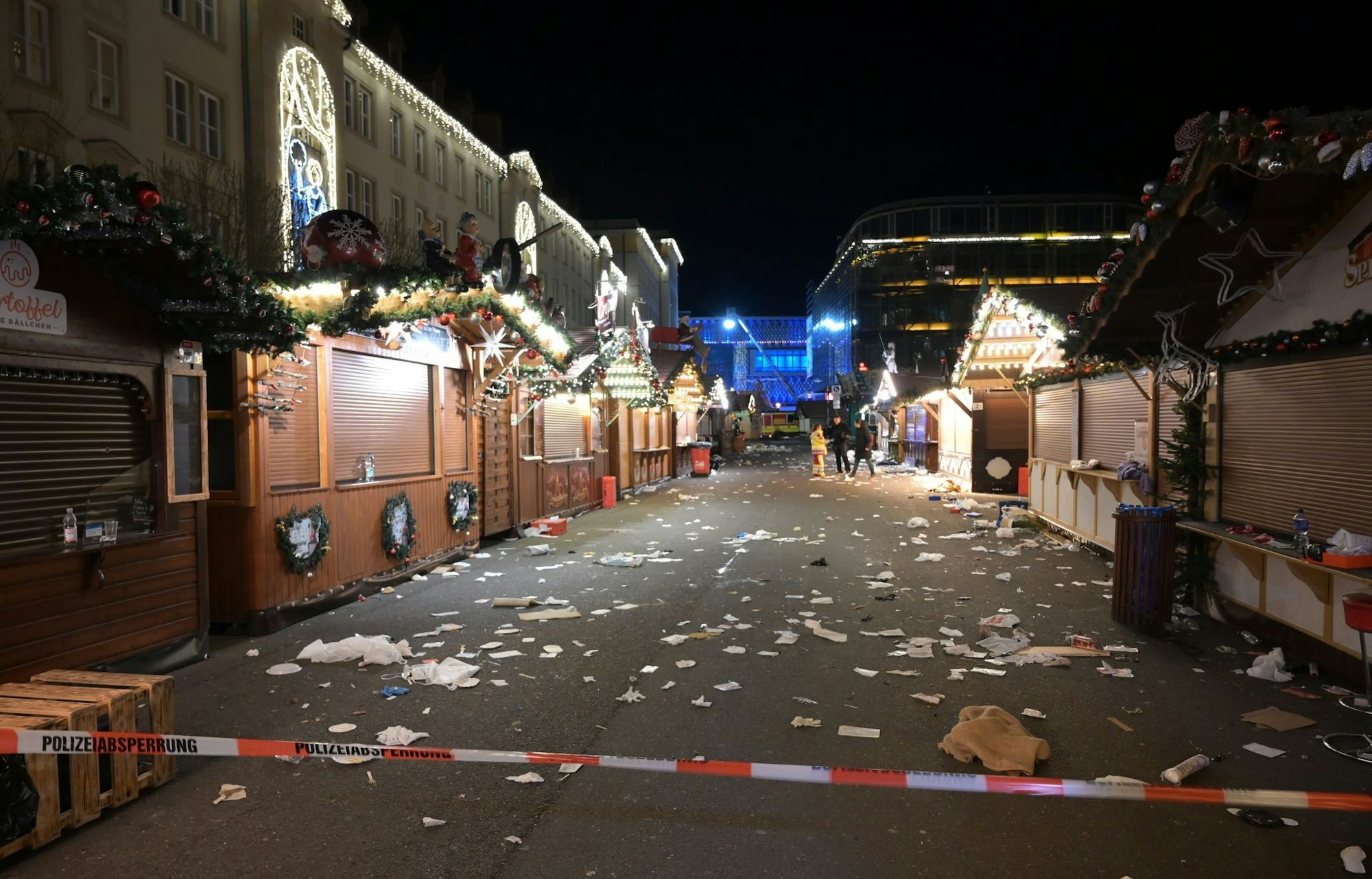 Der Todesfahrer war mit bis zu 48 Stundenkilometern über den Weihnachtsmarkt gerast. (Archivbild)