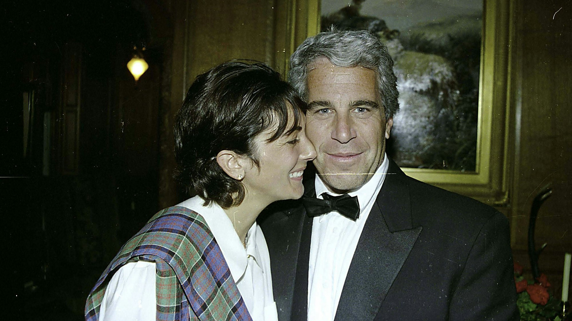 Ghislaine Maxwell mit Jeffrey Epstein. (Archivbild)