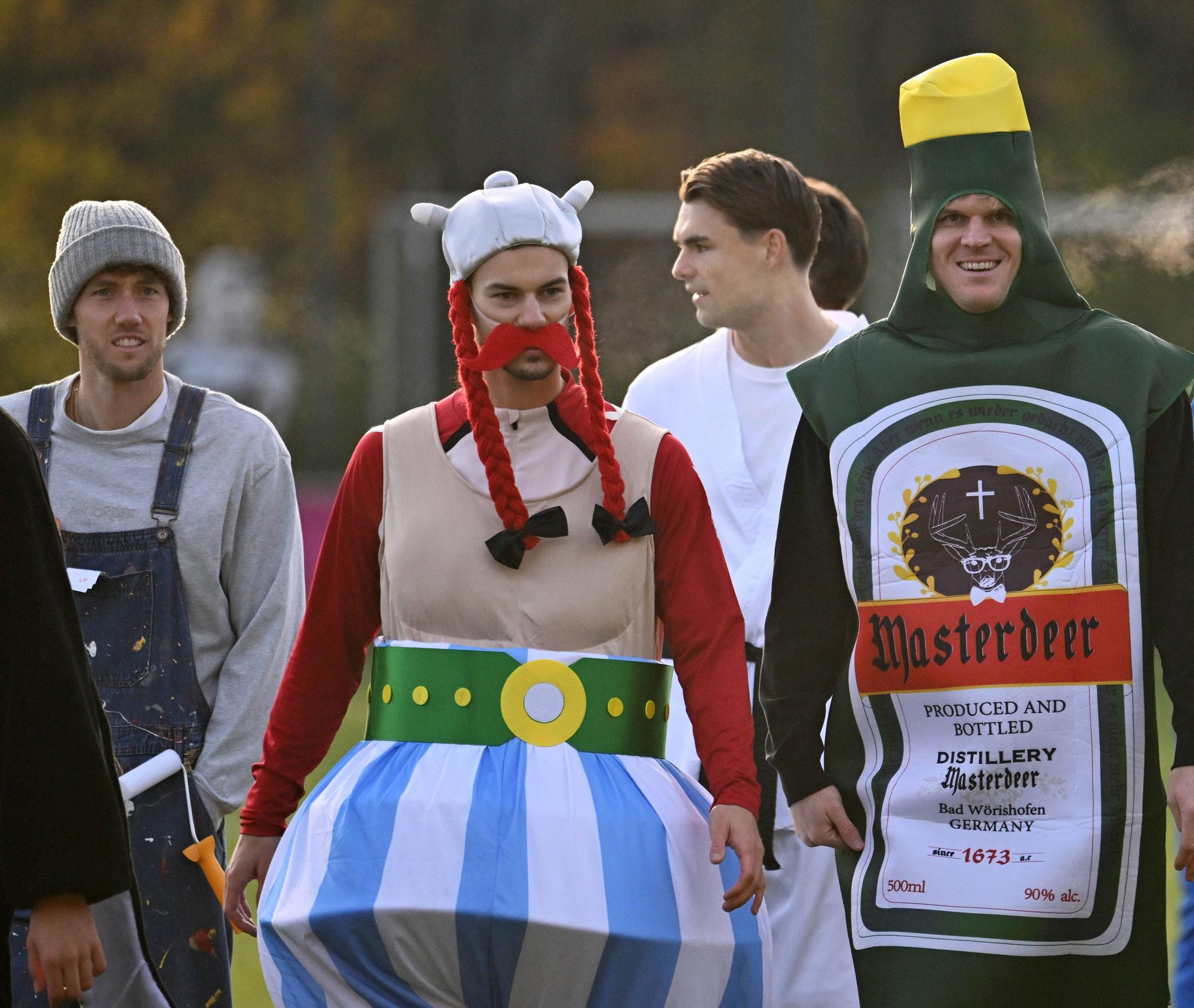 Von links nach rechts : Luca Waldschmidt , Tom Kraus , Joel Schmied , Marius Bülter
