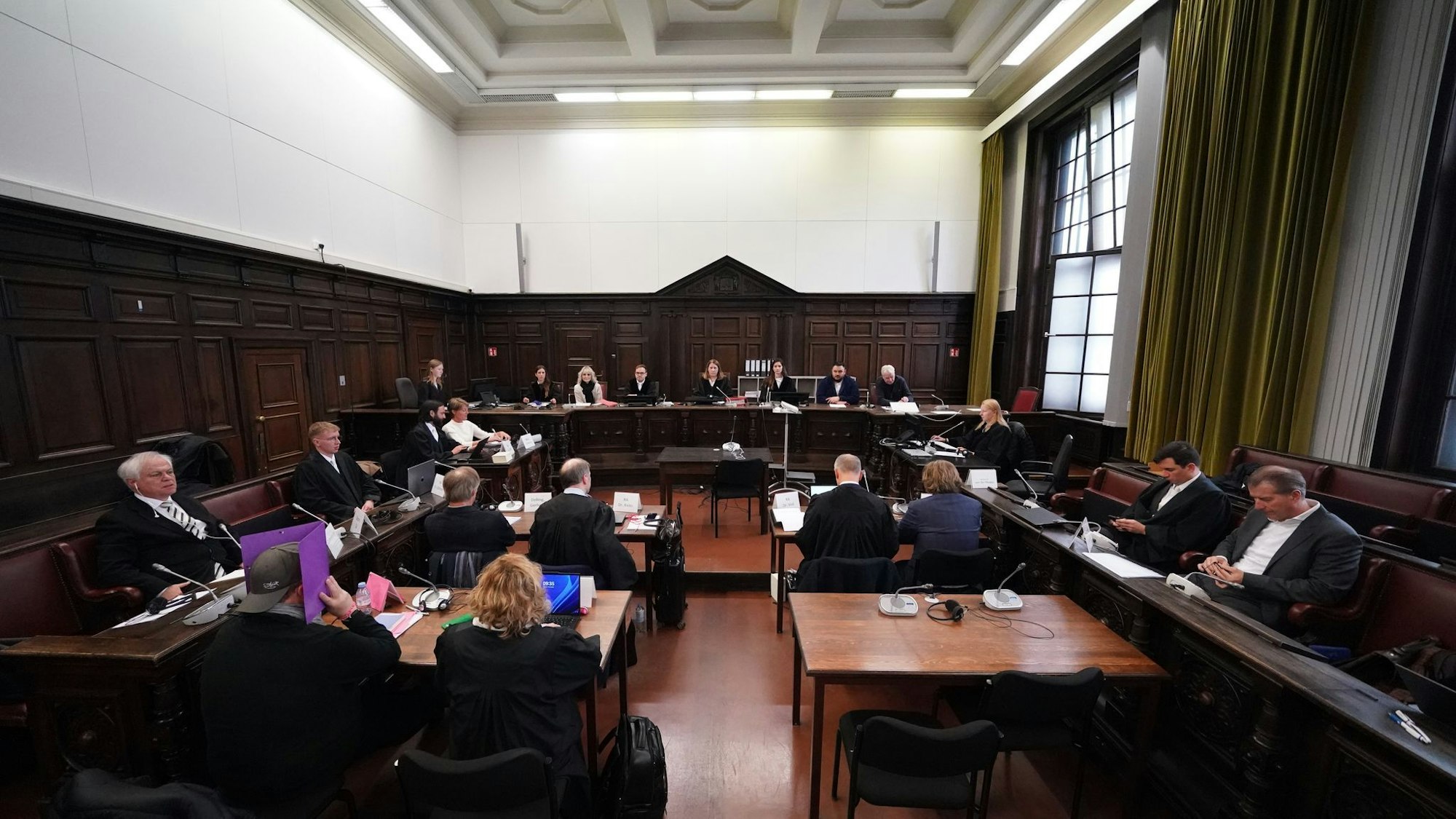 Es ist bereits der 22. Verhandlungstag im Landgericht Hamburg.
