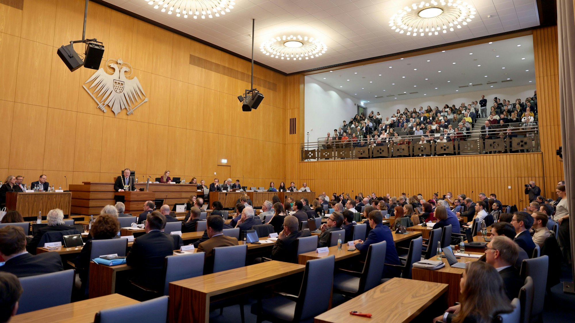 Erste Kölner Ratssitzung nach der Kommunalwahl 2025.