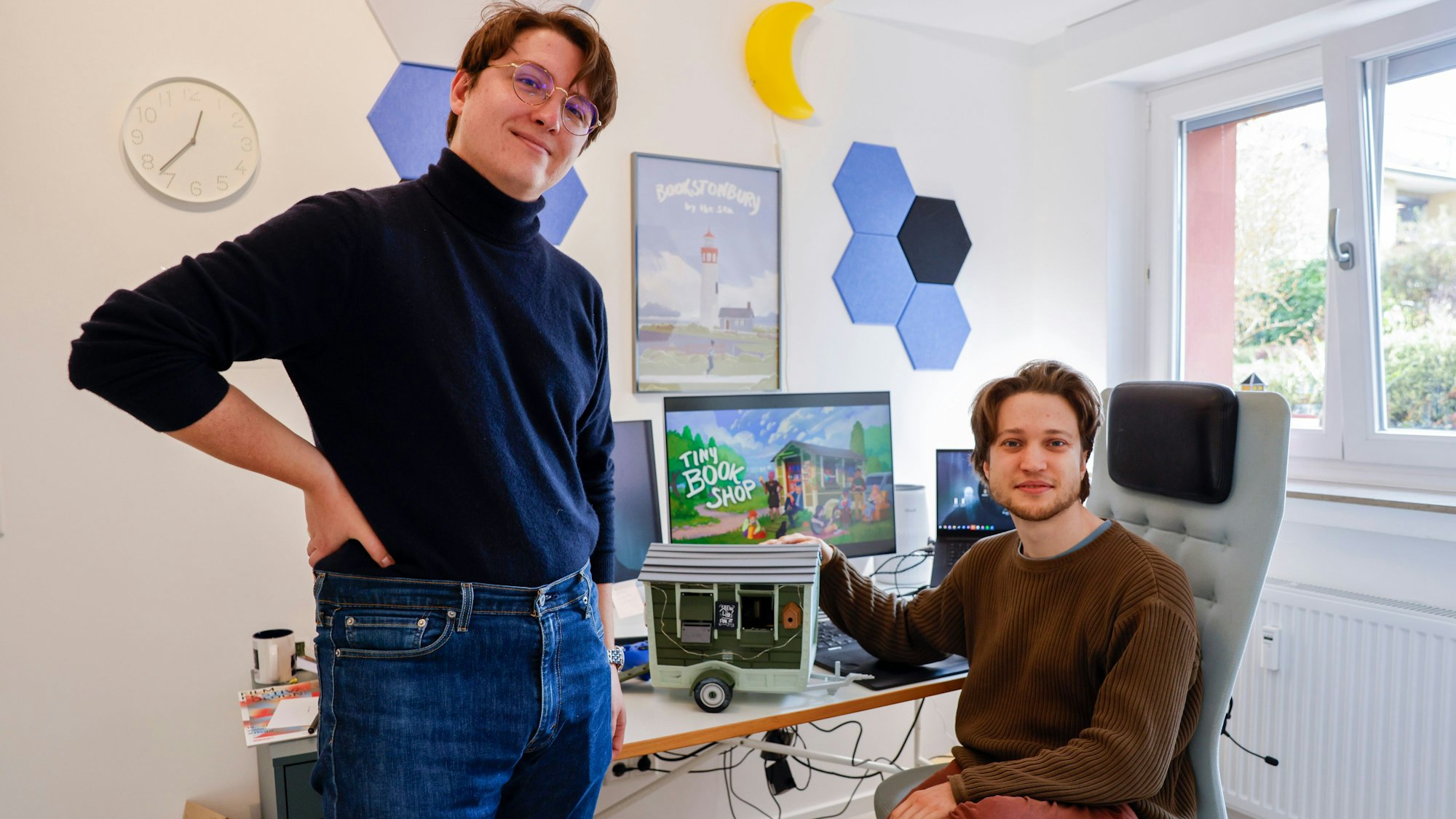 Gründer Raven Rusch und David Zapfe-Wildemann.