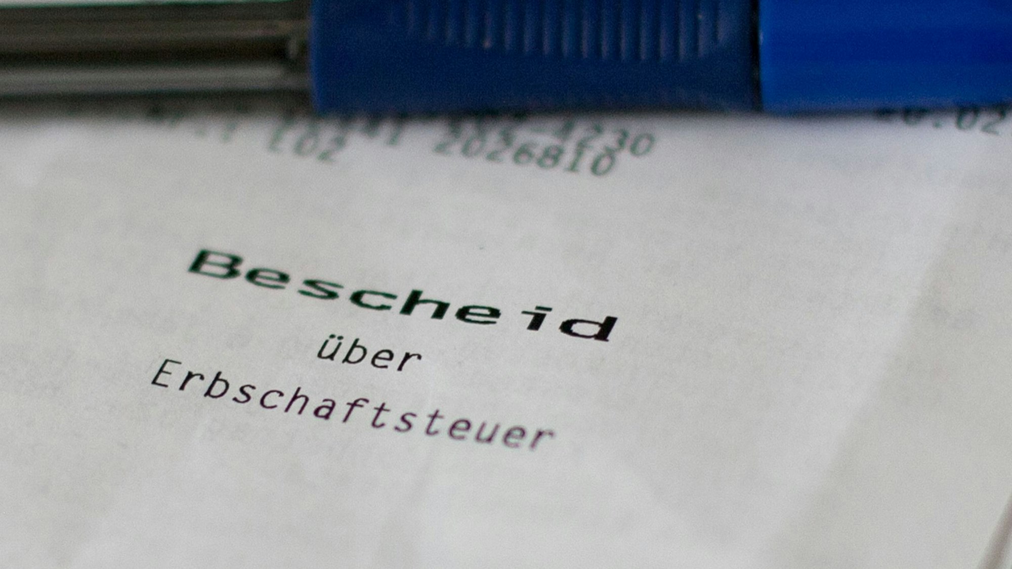 Die Ökonomen sehen bei der Erbschaftssteuer dringenden Reformbedarf.