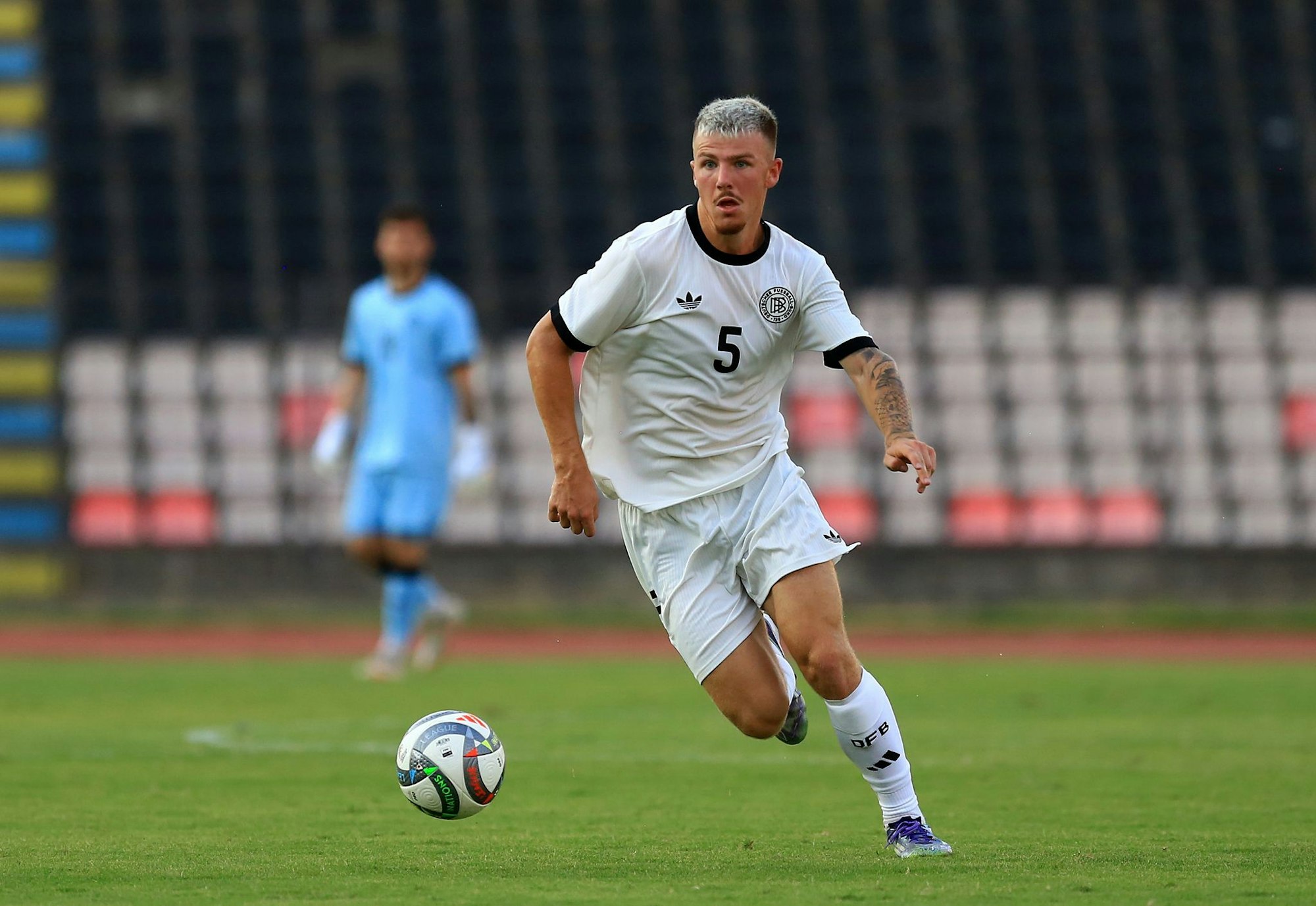 Nach Verletzung zurück im Team: Finn Jeltsch vom VfB Stuttgart. (Archivfoto)