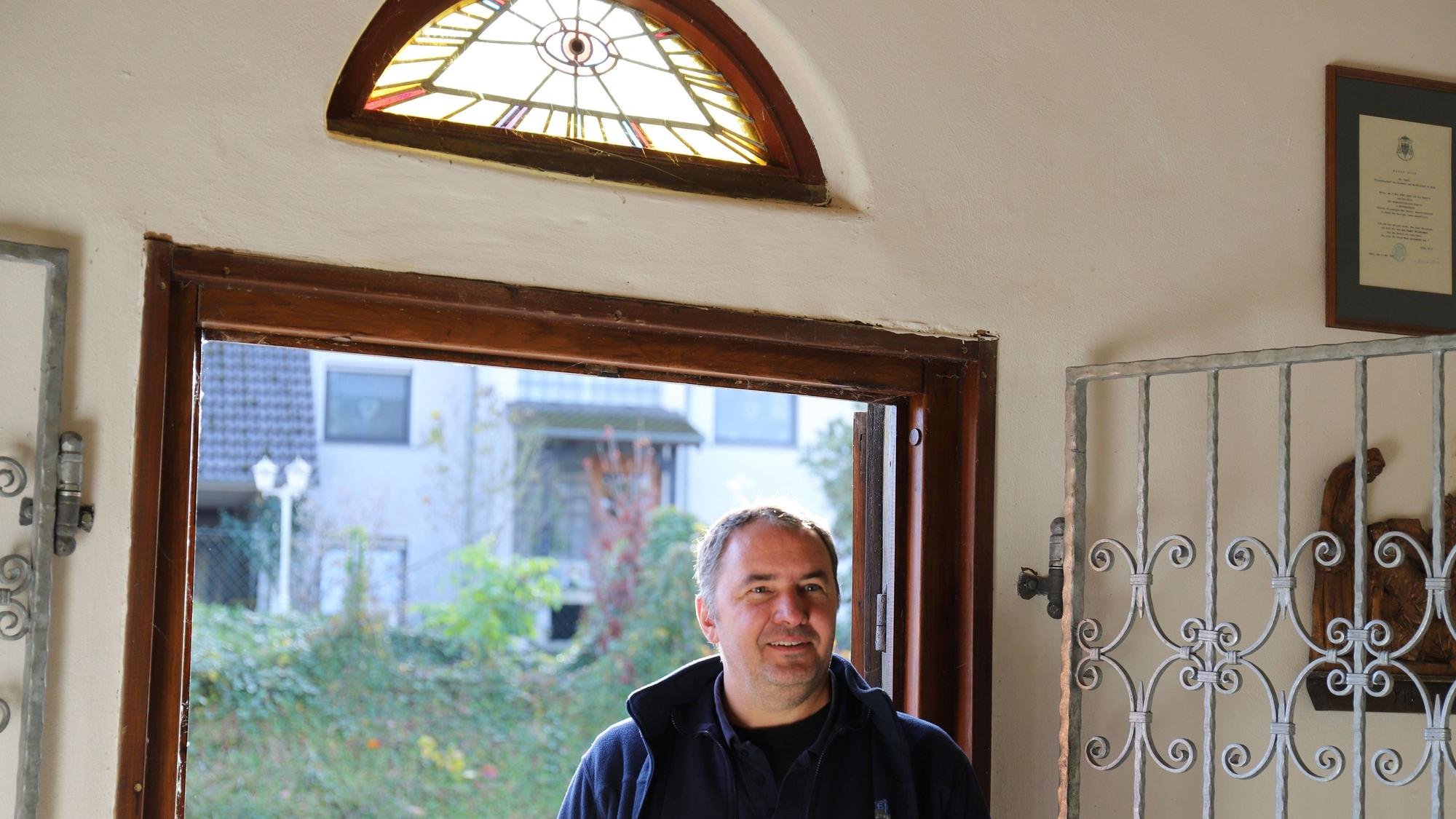 Theo Jakobs, seit Anfang 2025 1. Vorsitzender, hat in der Kapelle geheiratet.