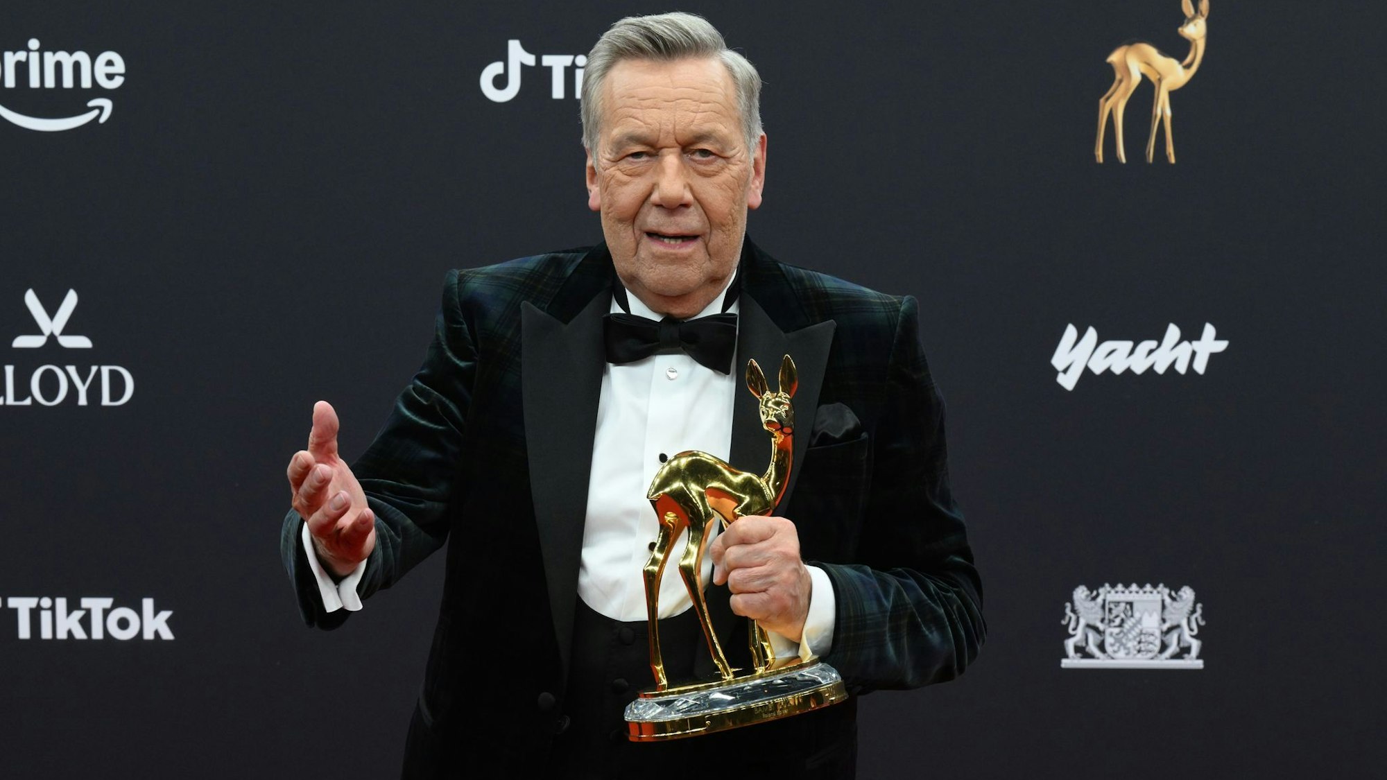 Roland Kaiser bekam den Bambi für sein Lebenswerk.