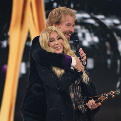 Mit seinem Auftritt sorgte Gottschalk für Irritationen.