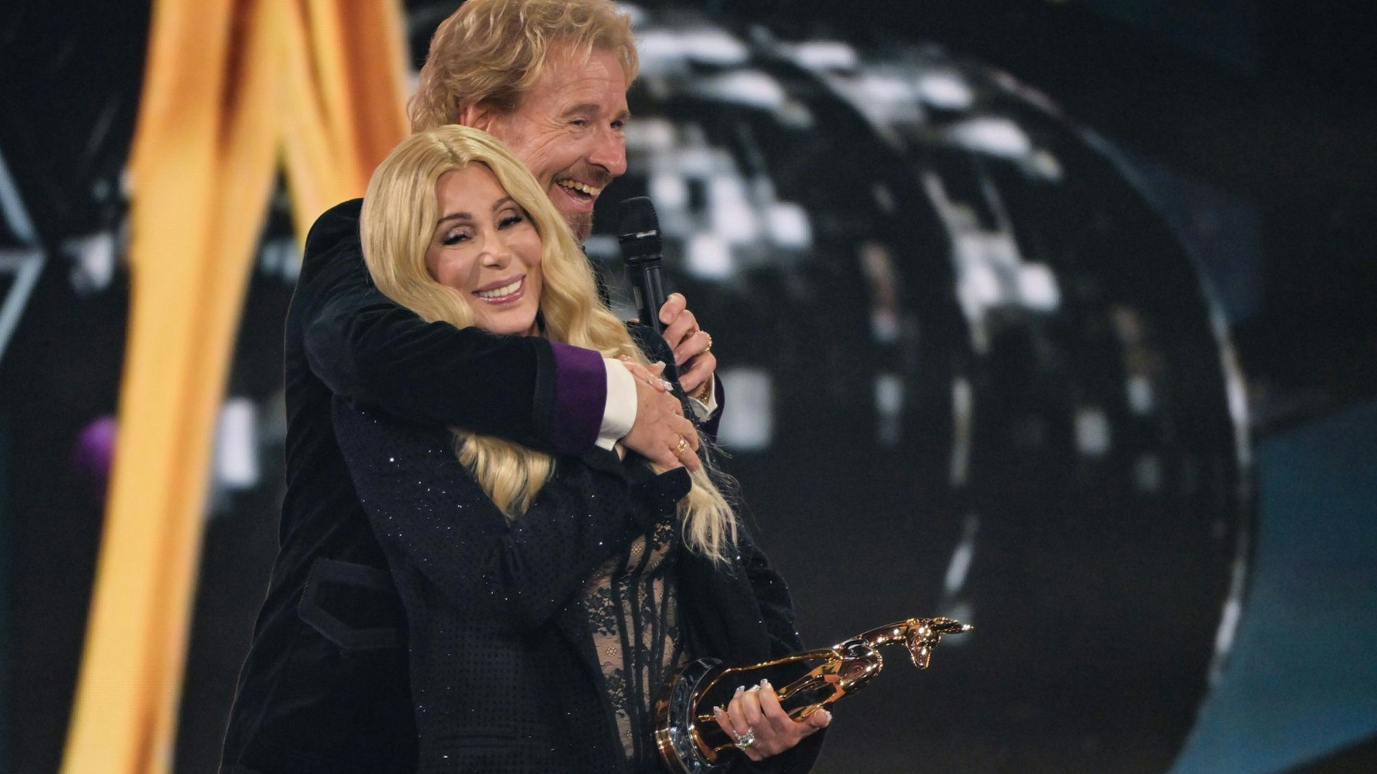 Mit seinem Auftritt sorgte Gottschalk für Irritationen.