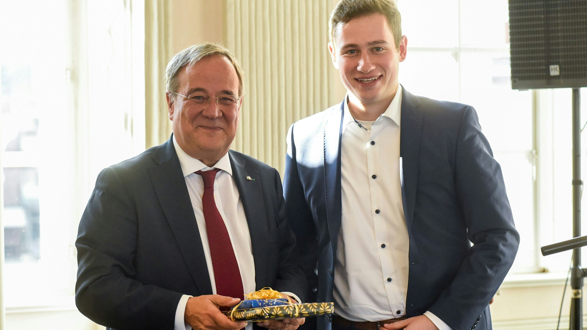 Gereon Gödderz (rechts), hier mit Ex-Ministerpräsident Armin Laschet.