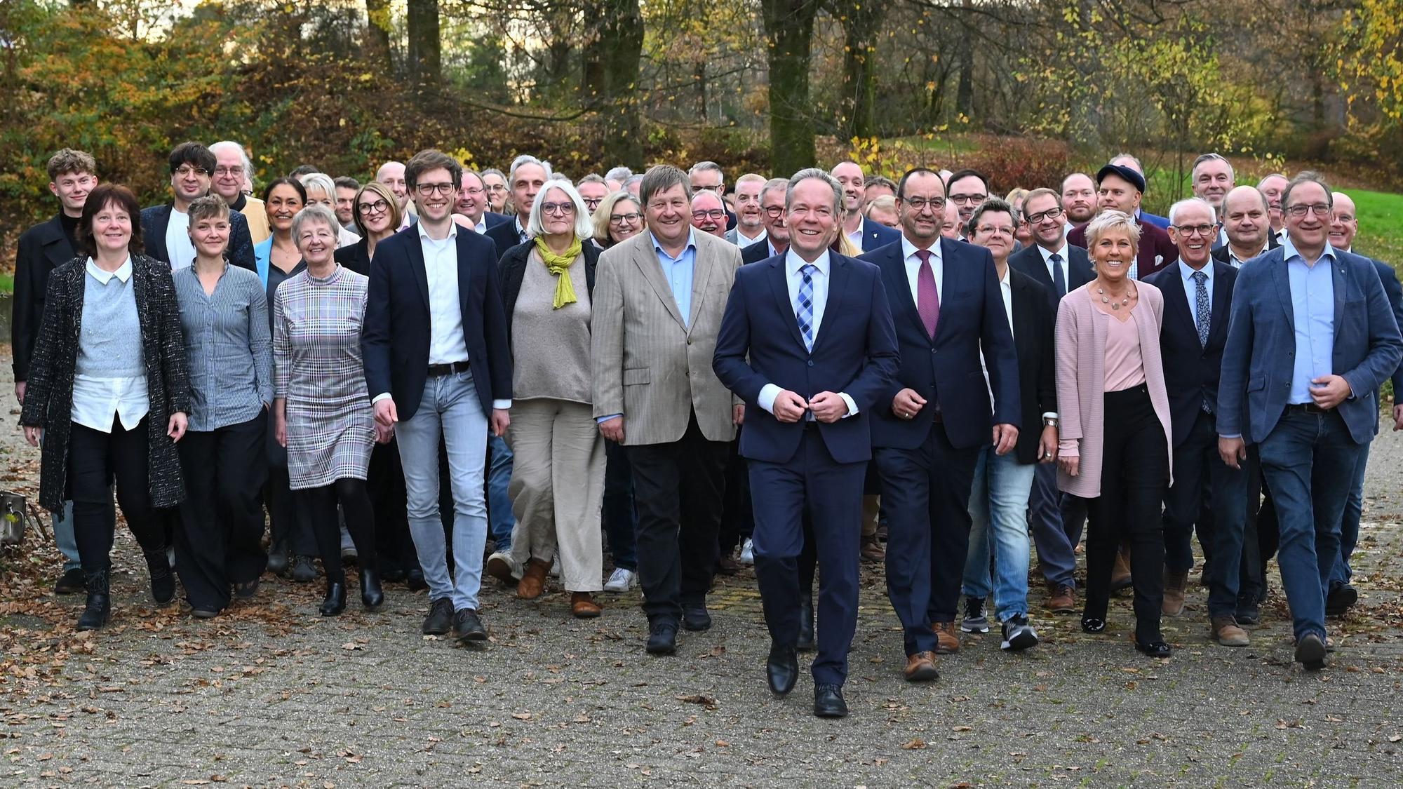 Die Kreistagsmitglieder.