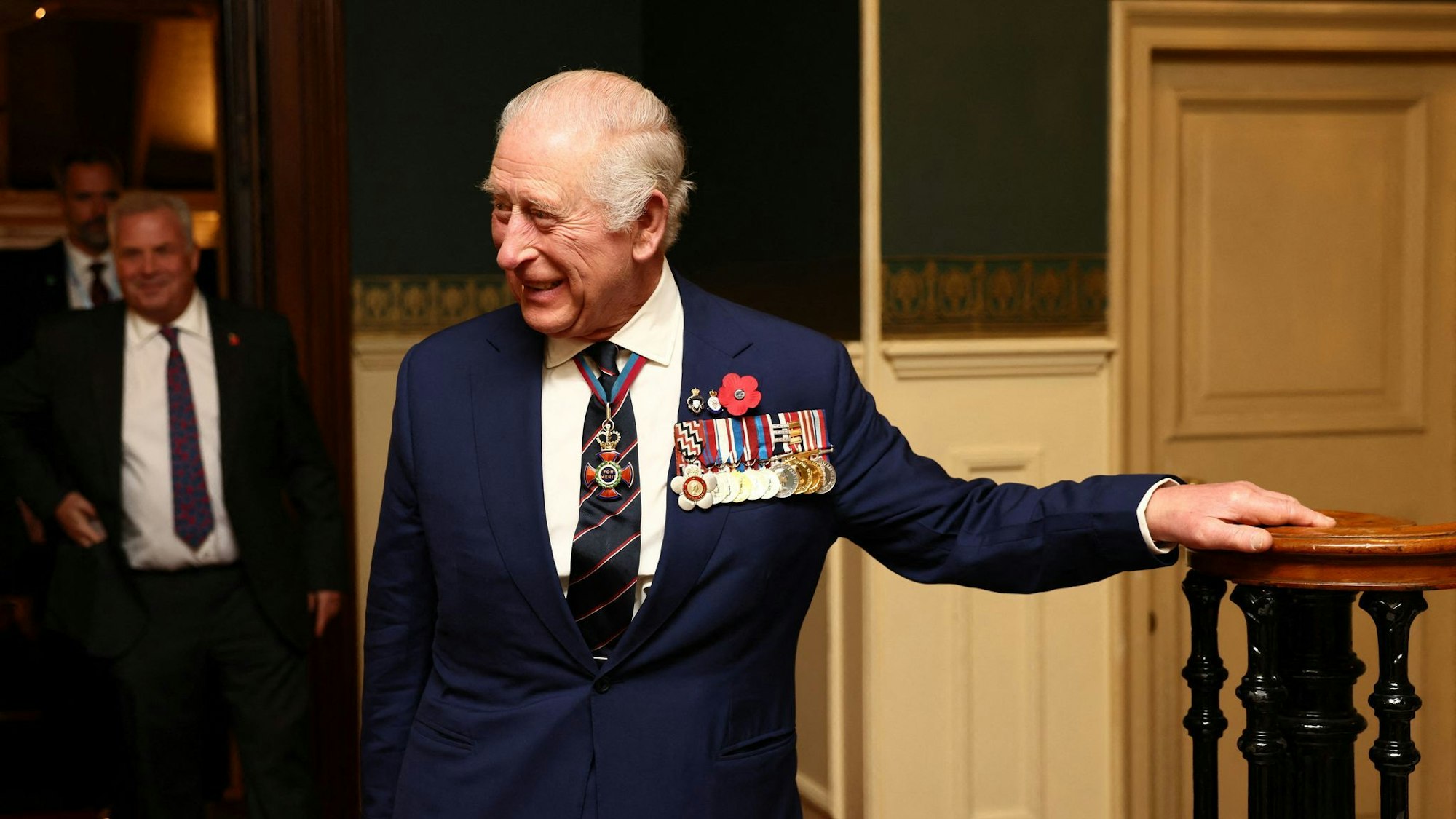 König Charles wird 77 Jahre alt.