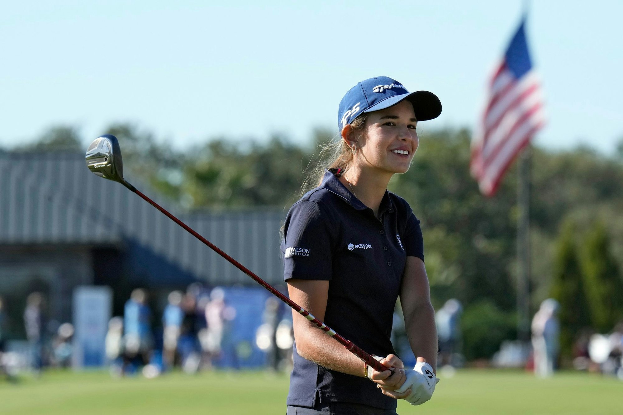 Trotz des letzten Platzes ist Kai Trump nicht unzufrieden mit ihrem Debüt auf der LPGA-Tour.
