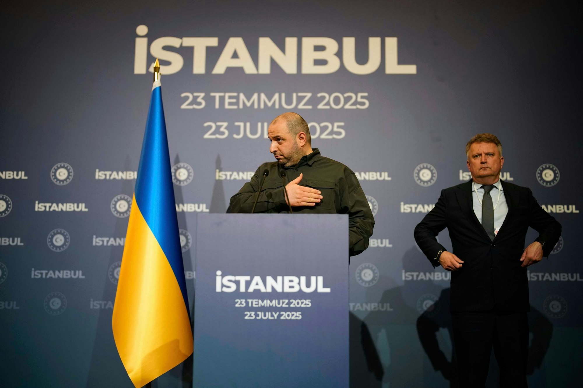 Umjerow führte ab Mai für die Ukraine Verhandlungen mit Russland und soll auch nun wieder einen Gefangenenaustausch vermitteln. (Archivbild)