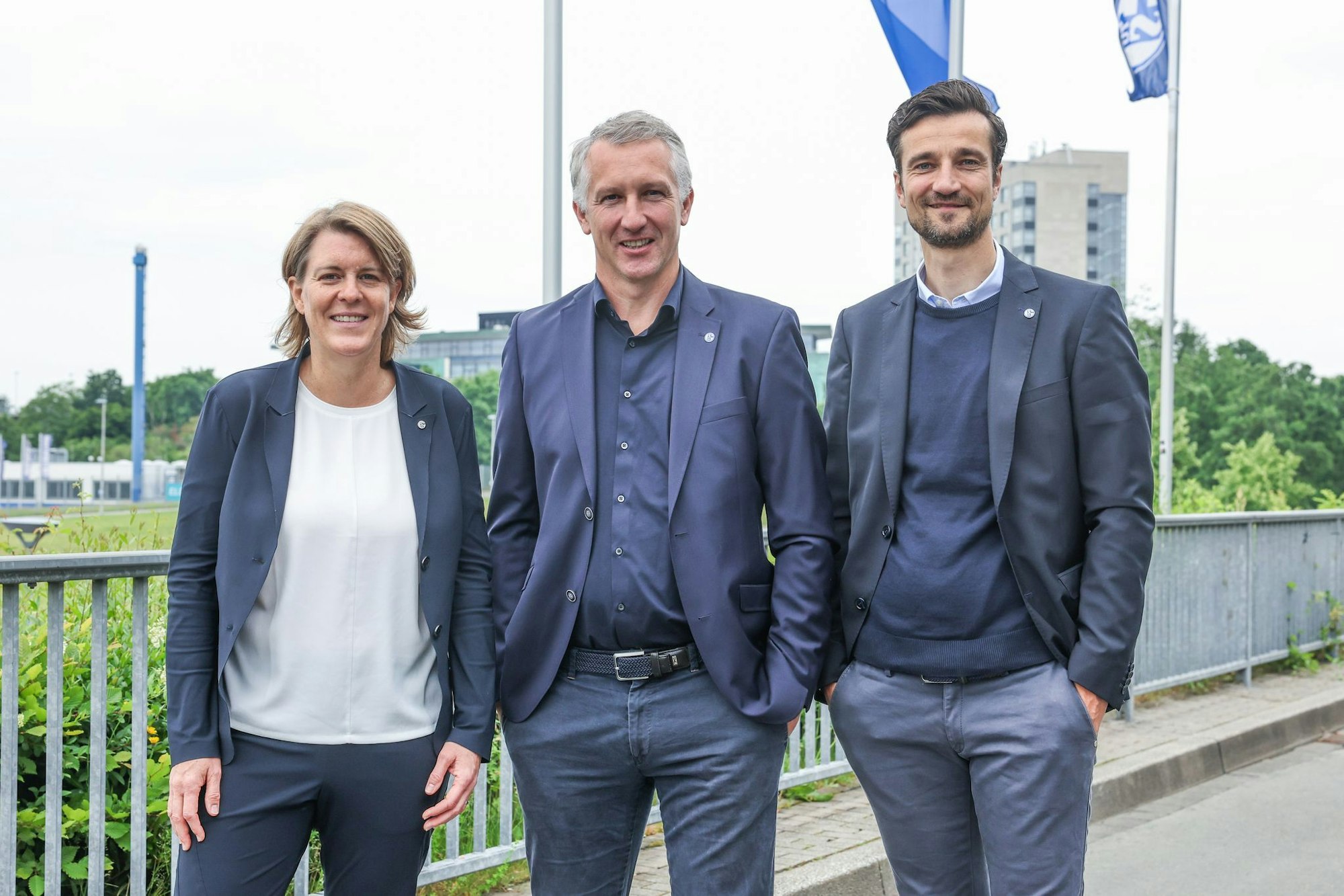 Schalkes Vorstandscrew erlebte am Samstag eine entspanntere Mitgliederversammlung als 2024. (Archivbild)