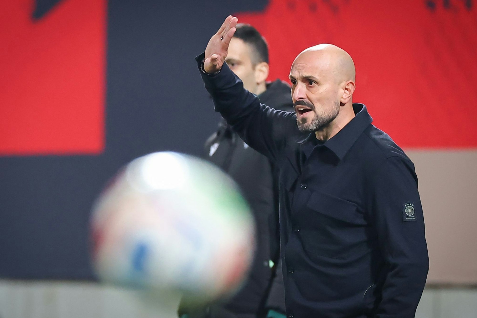 Trainer Antonio Di Salvo war nach dem Sieg zufrieden.