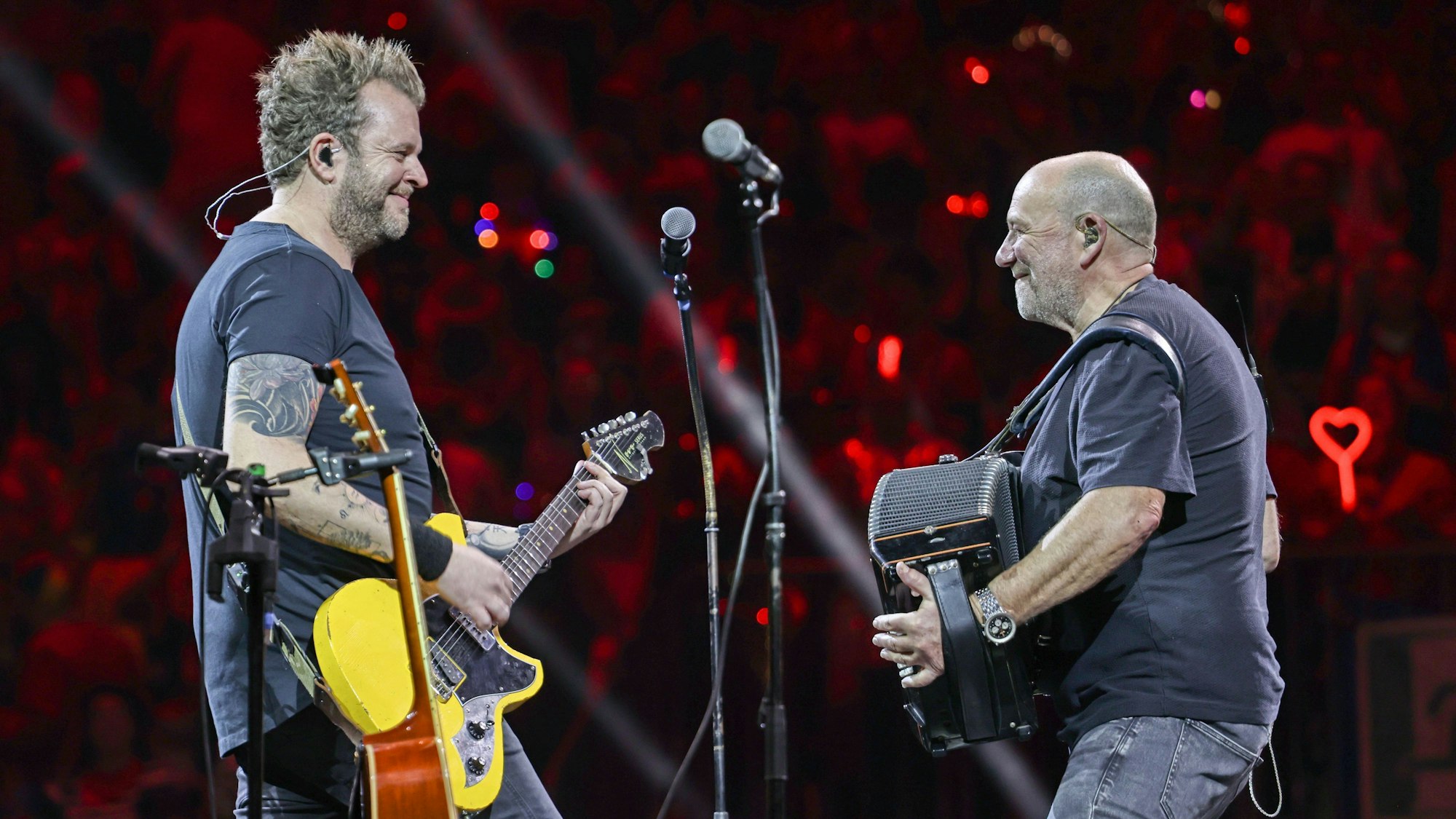 Auch die Paveier sind zu Gast bei Ärm en Ärm.