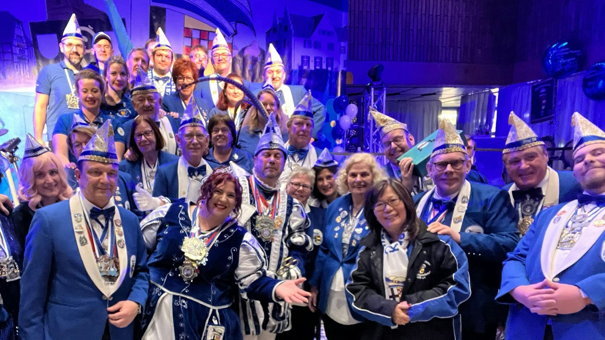 Die GroHeiKa bei ihrer Prunksitzung Anfang des Jahres.