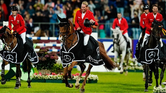 Weil der CHIO in Aachen 2025 pausiert, droht der Nationenpreis auszufallen.