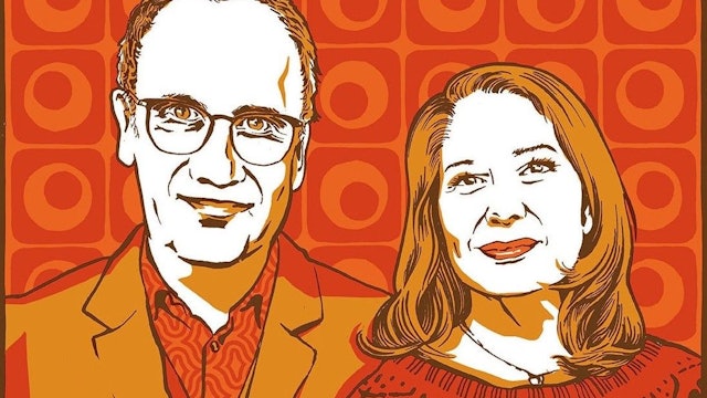 Eine Illustration der beiden Protagonisten.