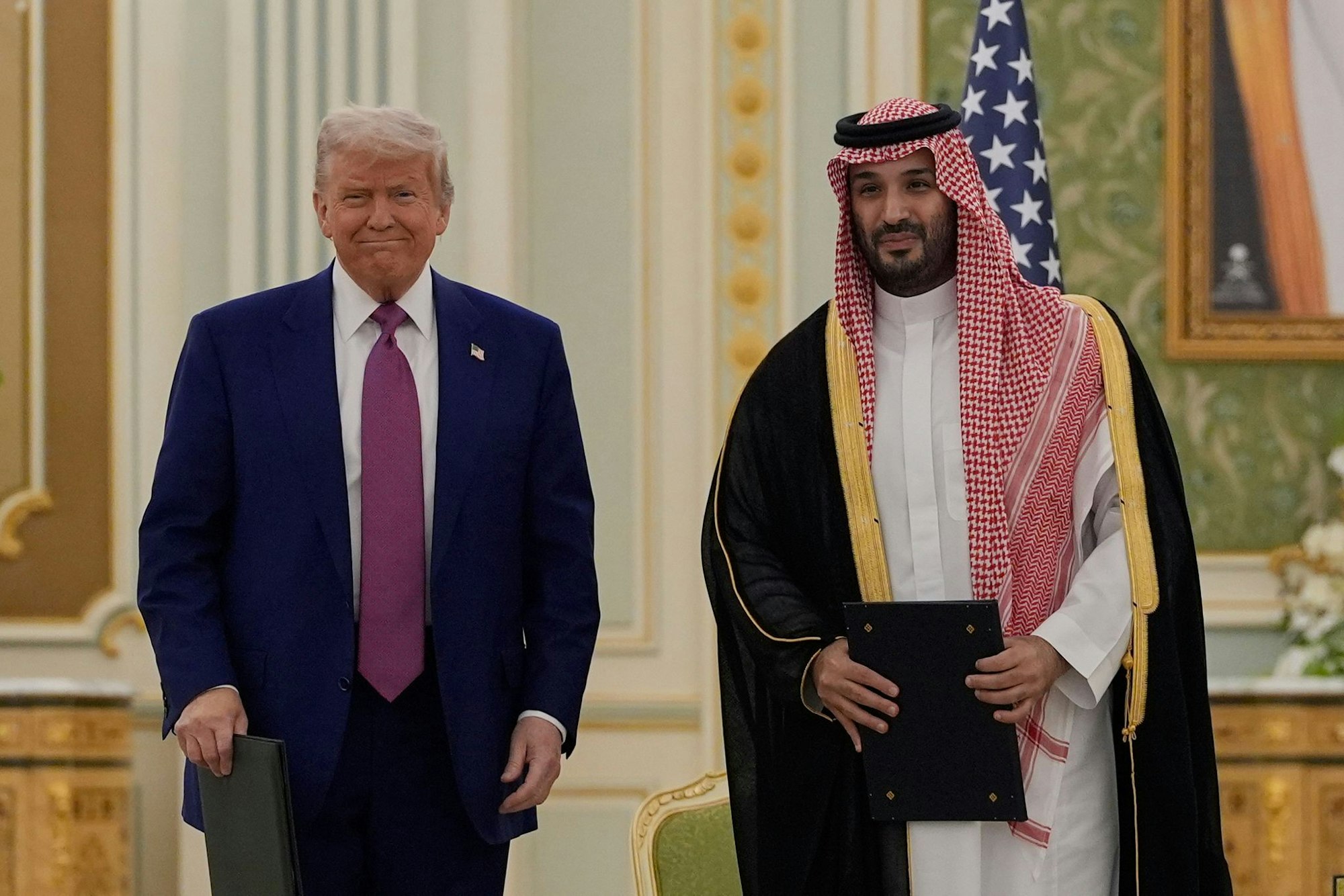 Nach dem Besuch von US-Präsident Donald Trump in Saudi-Arabien im Mai ist der saudische Kronprinz Mohammed bin Salman zu Gast in Washington. (Archivbild)