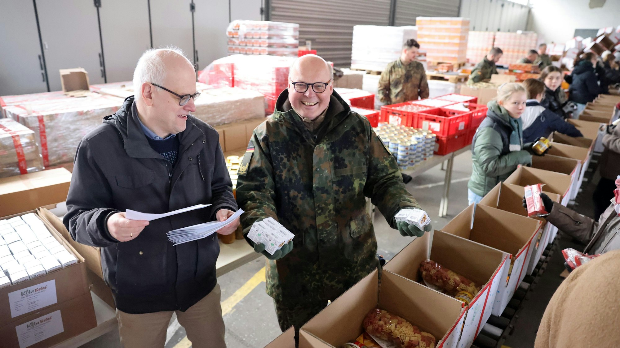 Köln, RSK, Altenhilfe Paketaktion