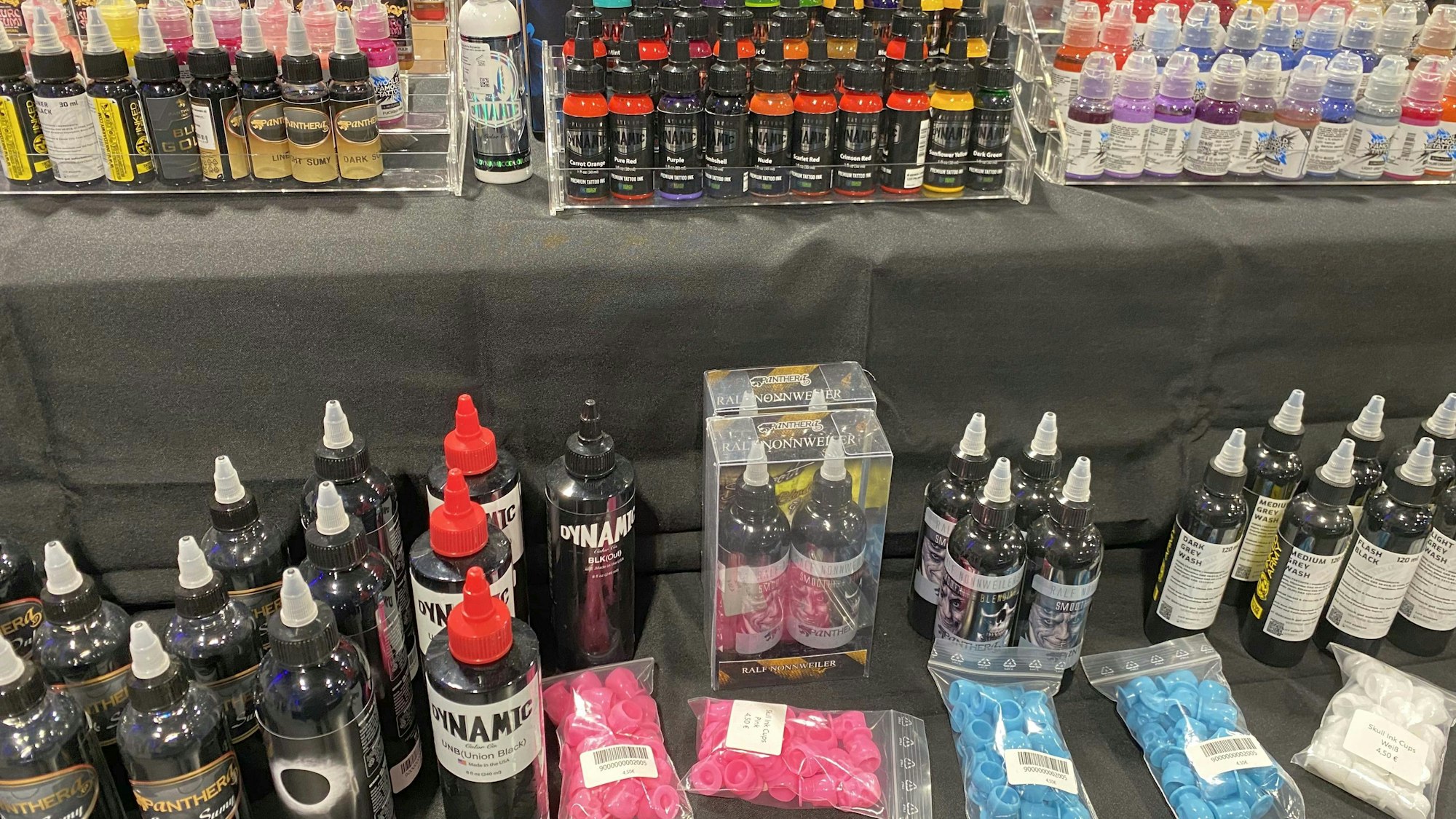 Die Zubehörliste für ein Tattoo und die Pflege ist umfangreich.