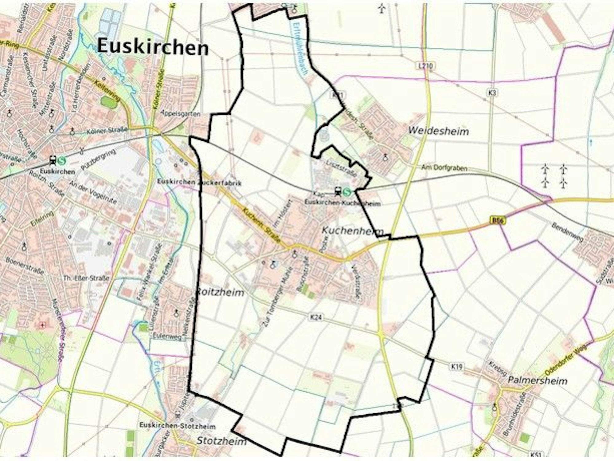 Eine Karte zeigt einen schwarz markierten Bereich, in dem Geflügel aufgestallt werden muss.