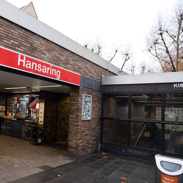 Am Hansaring ereignete sich der Vorfall