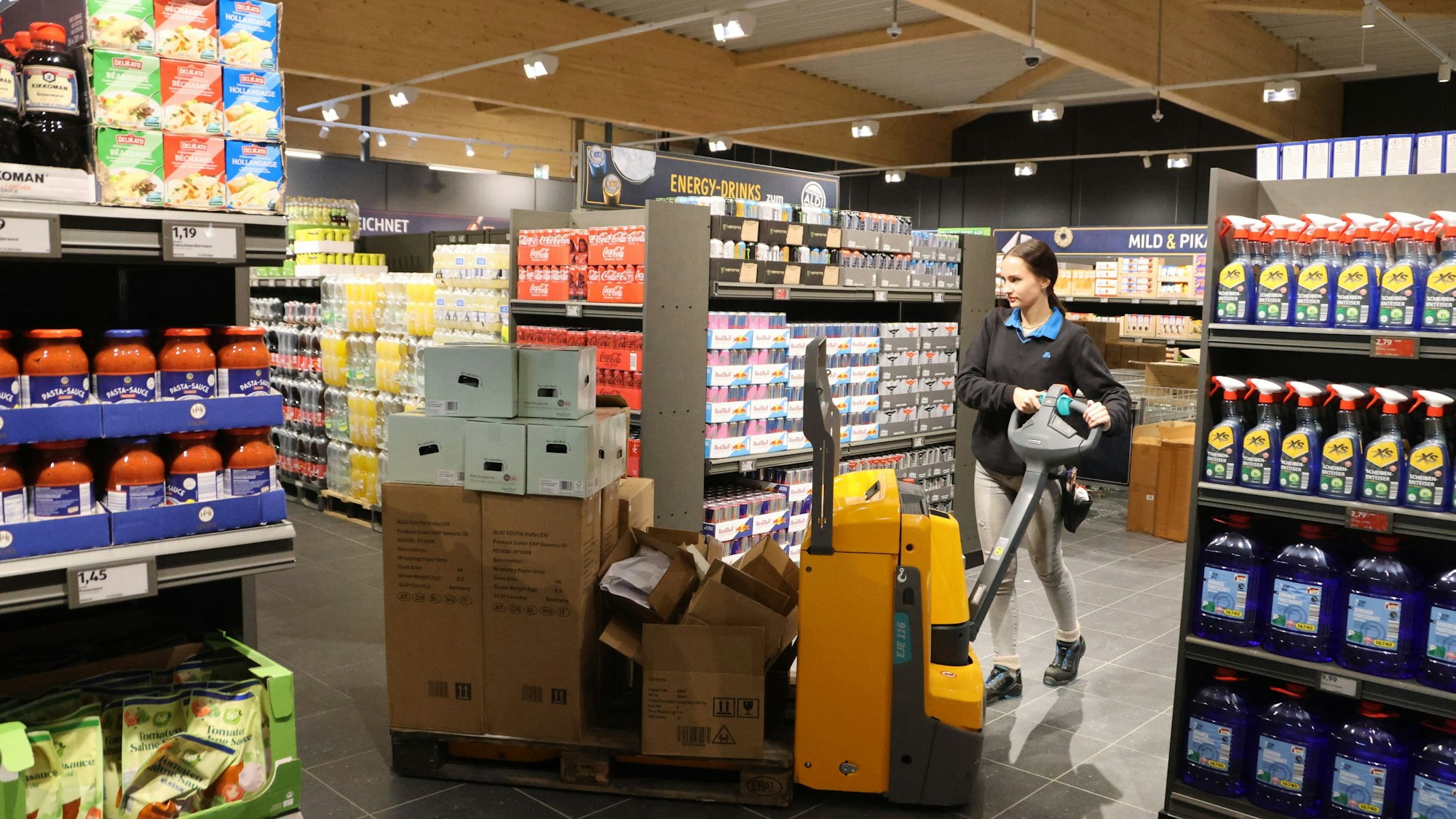 Ein Blick in den Verkaufsraum.