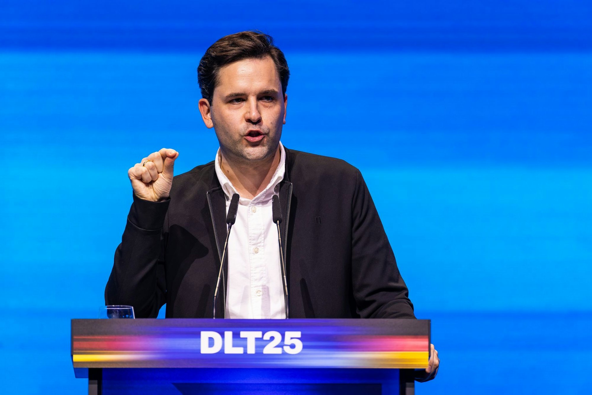 JU-Chef Johannes Winkel will in der Rentenfrage hart bleiben. (Archivbild)