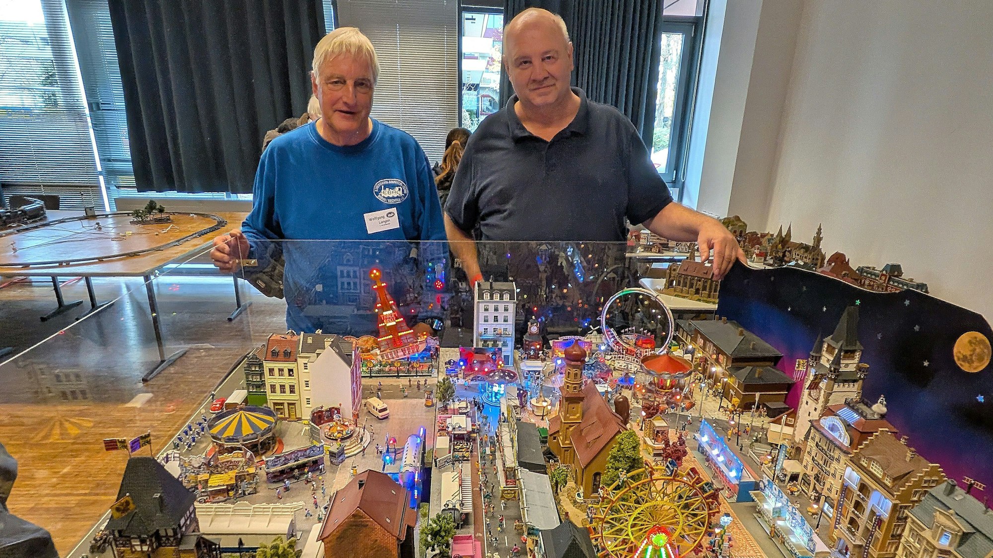 EBAC-Vorsitzender Wolfgang Langen (links) mit Christian Bülkes.