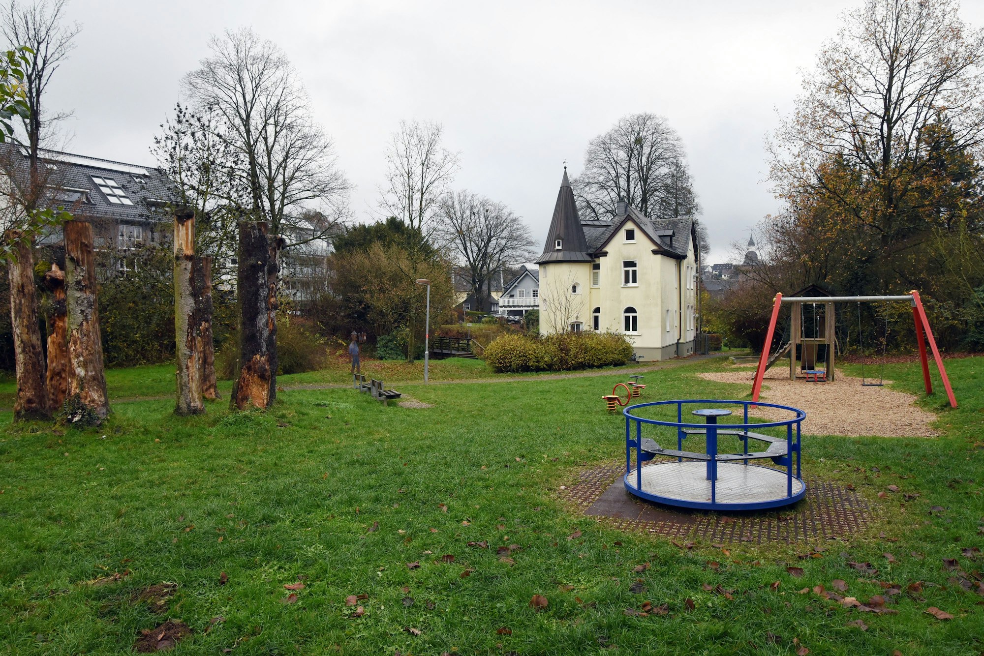 Direkt an den historischen Ortskern grenzt der Park Plietz, der jetzt aufgewertet werden soll.