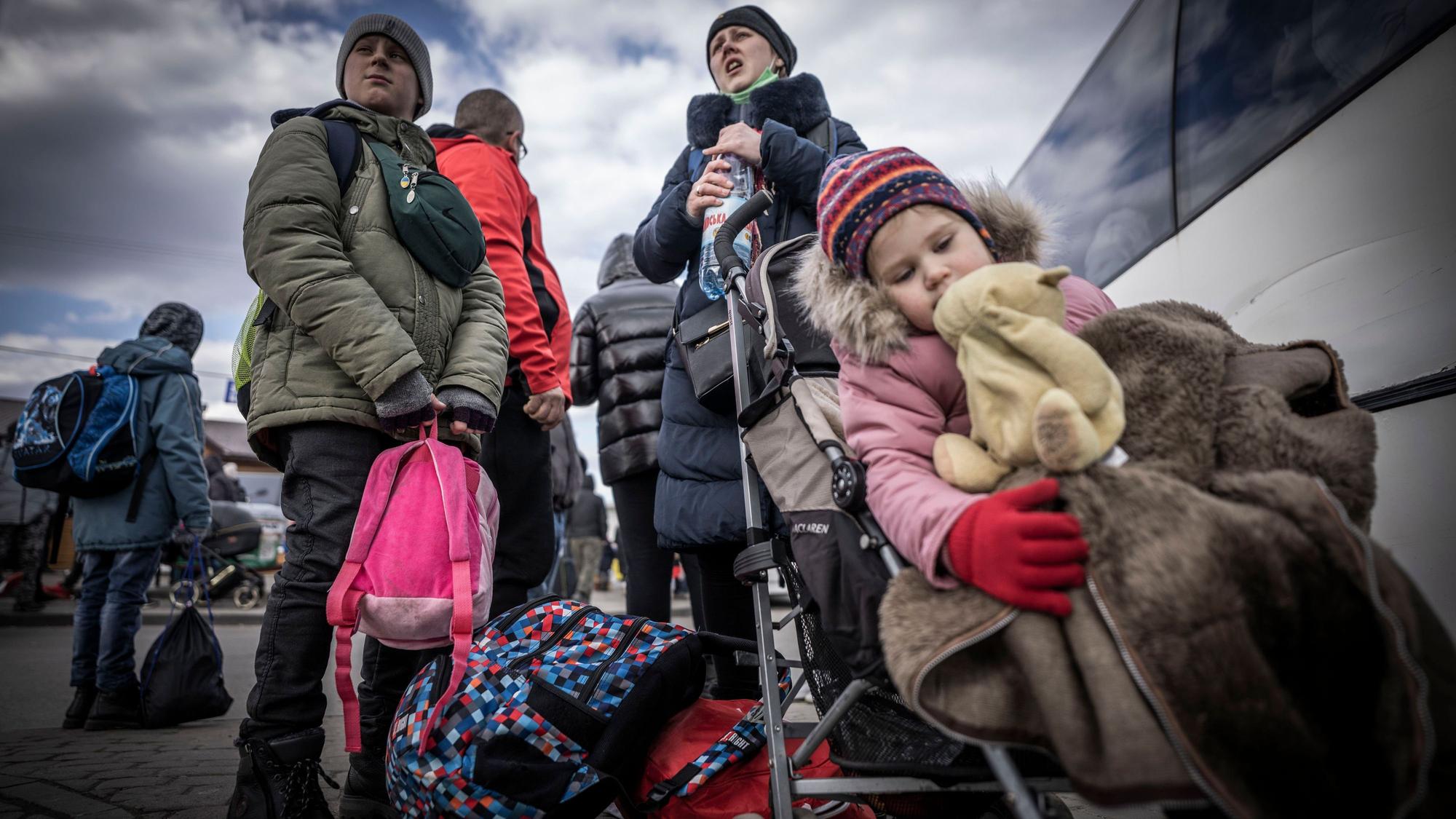 Wegen des anhaltenden Kriegsgeschehens könnten auch wieder mehr Menschen aus der Ukraine flüchten.