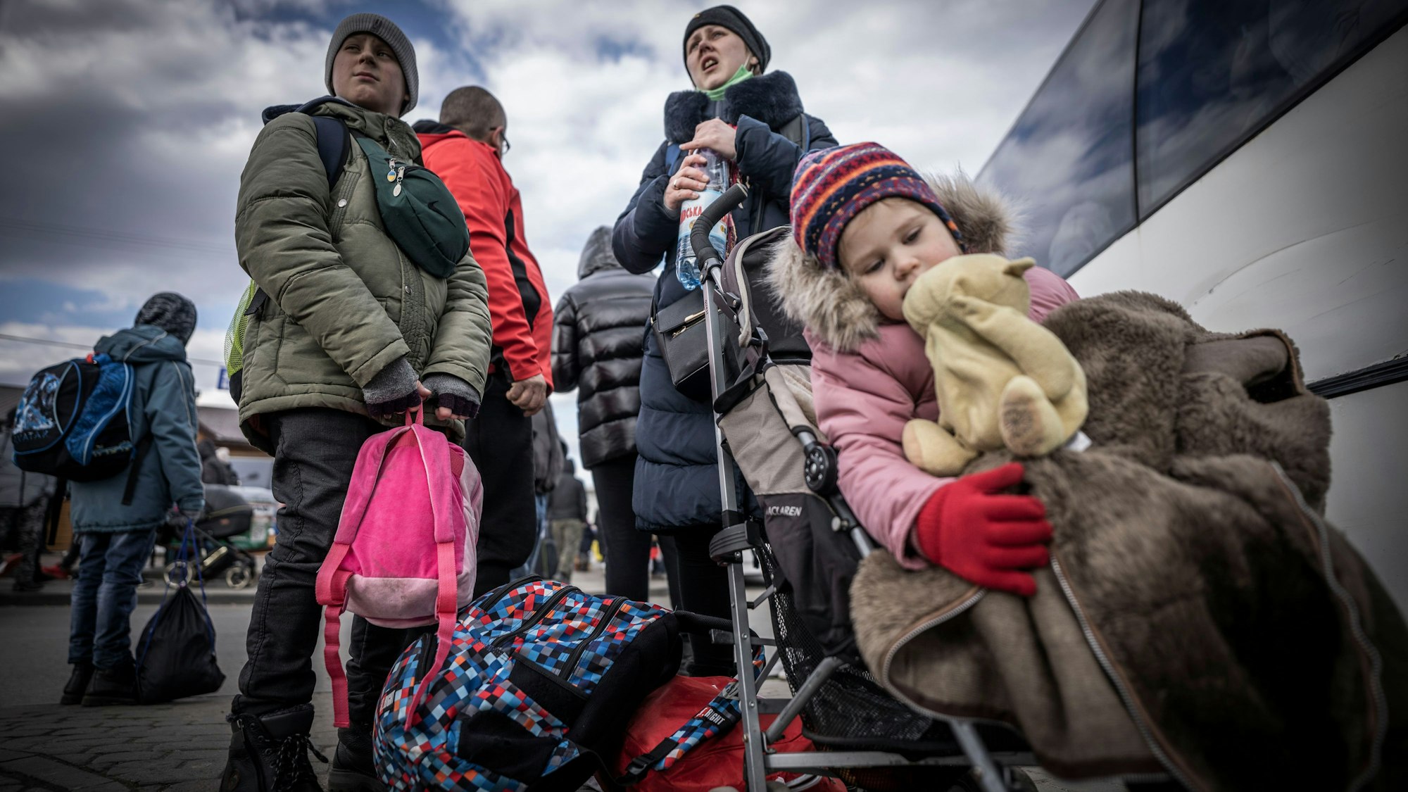 Wegen des anhaltenden Kriegsgeschehens könnten auch wieder mehr Menschen aus der Ukraine flüchten.