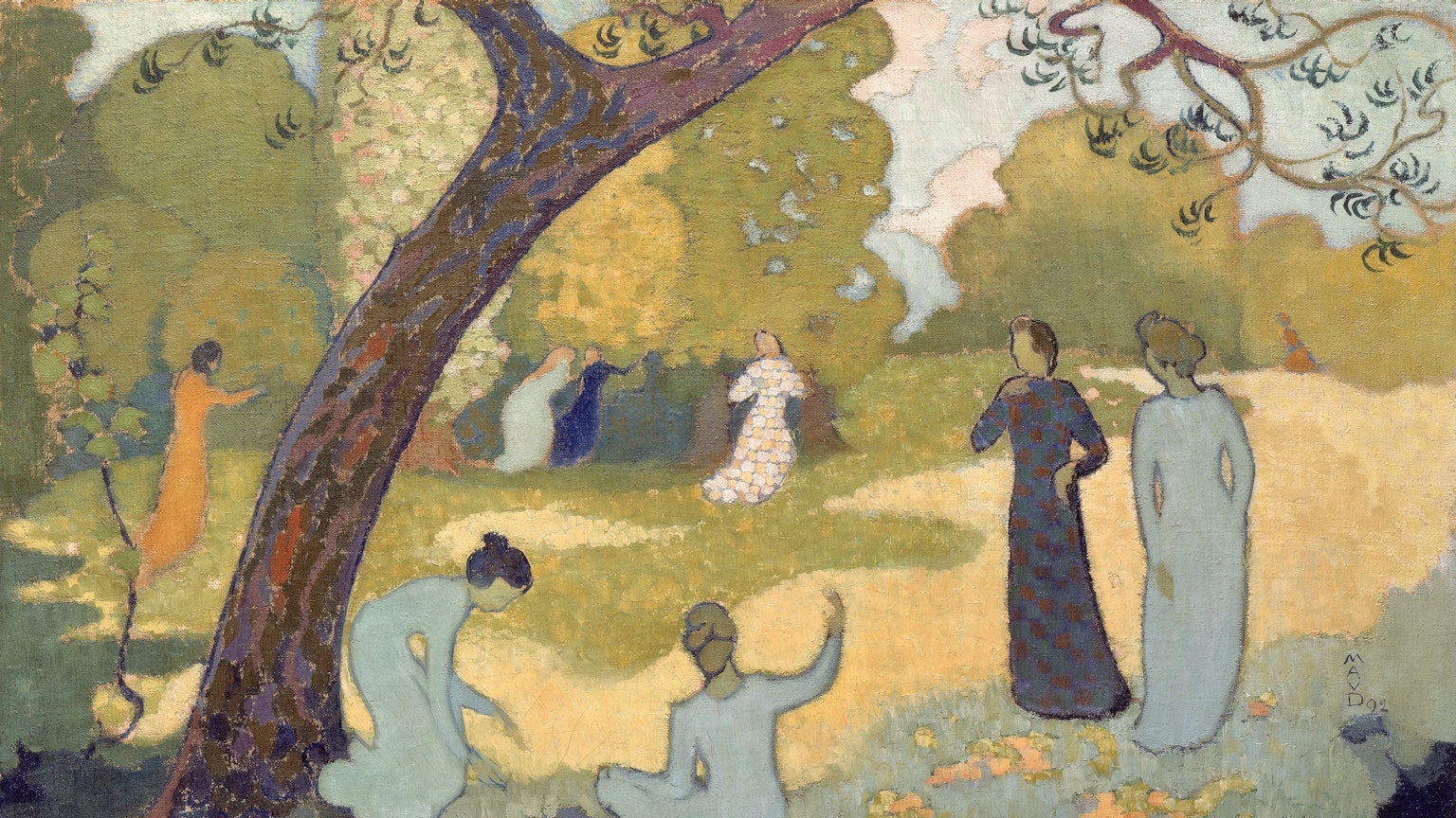 Parkszene von Maurice Denis.
