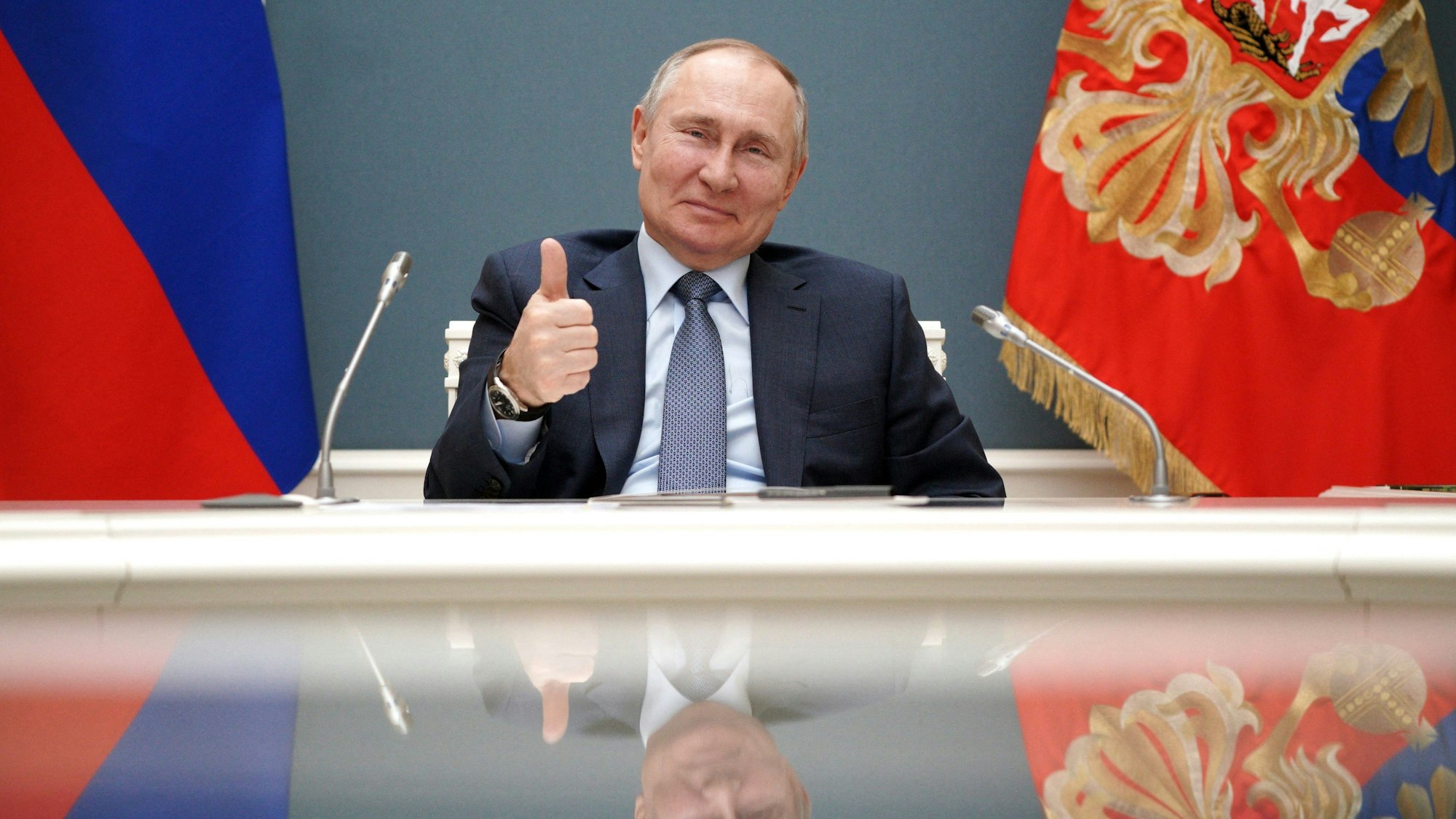 Kremlchef Wladimir Putin dürfte sich über die US-Pläne für die Ukraine freuen. (Archivbild)