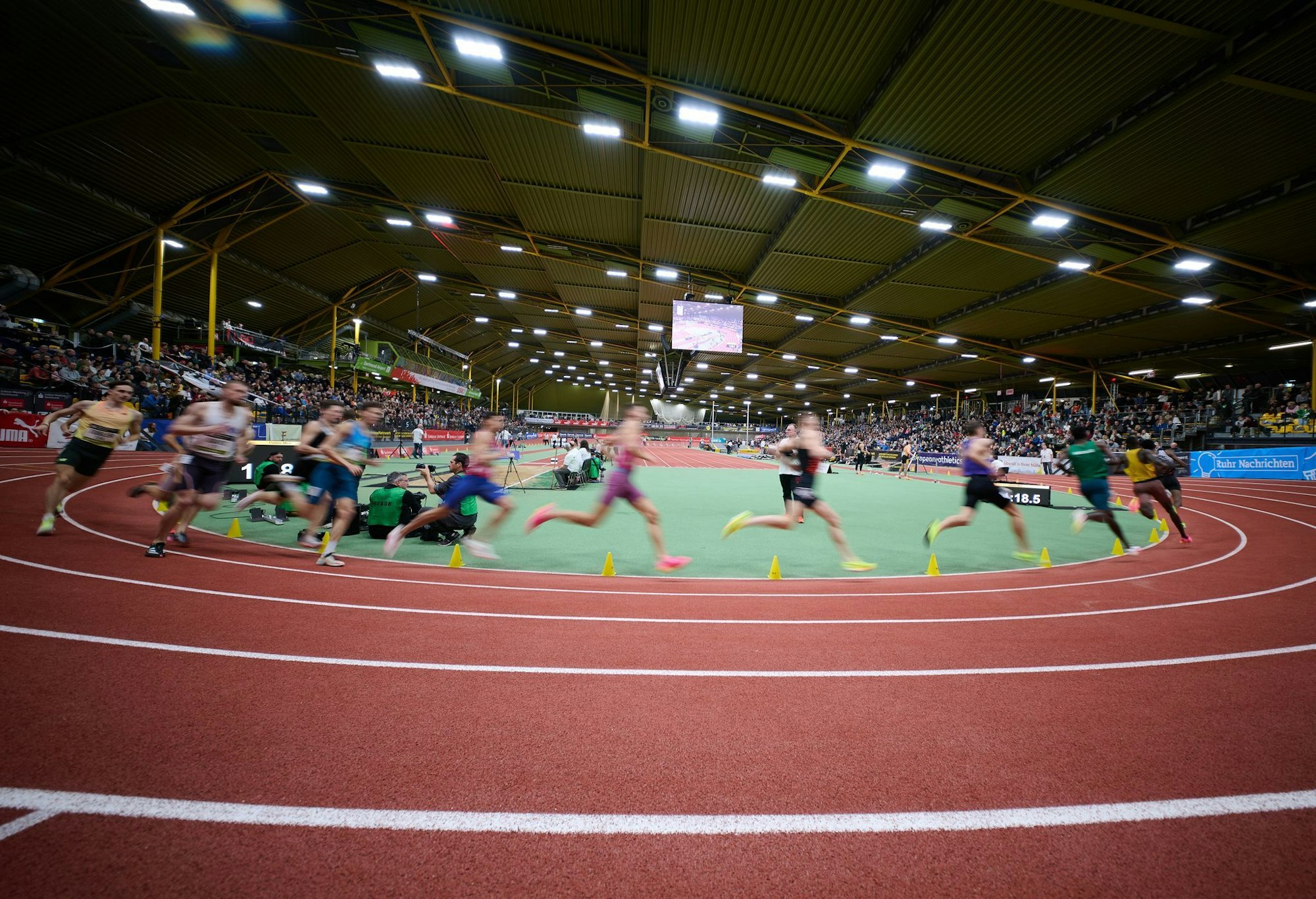 Die Leichtathletik-DM in der Halle steigt 2026 in der Dortmunder Helmut-Körnig-Halle. (Archivbild)
