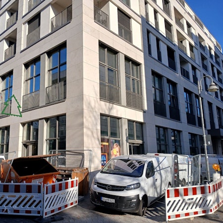 Baustelle für die neue C&A-Filale im Kaiser-Carré