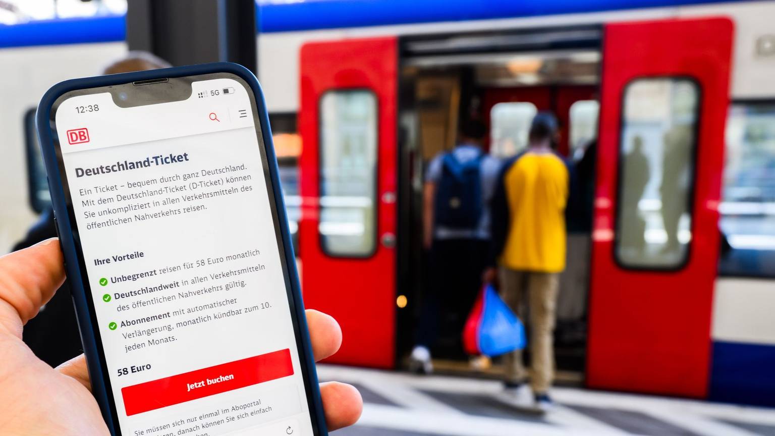 Das Deutschlandticket ist bis 2030 gesichert - der Preis nur bis 2026.