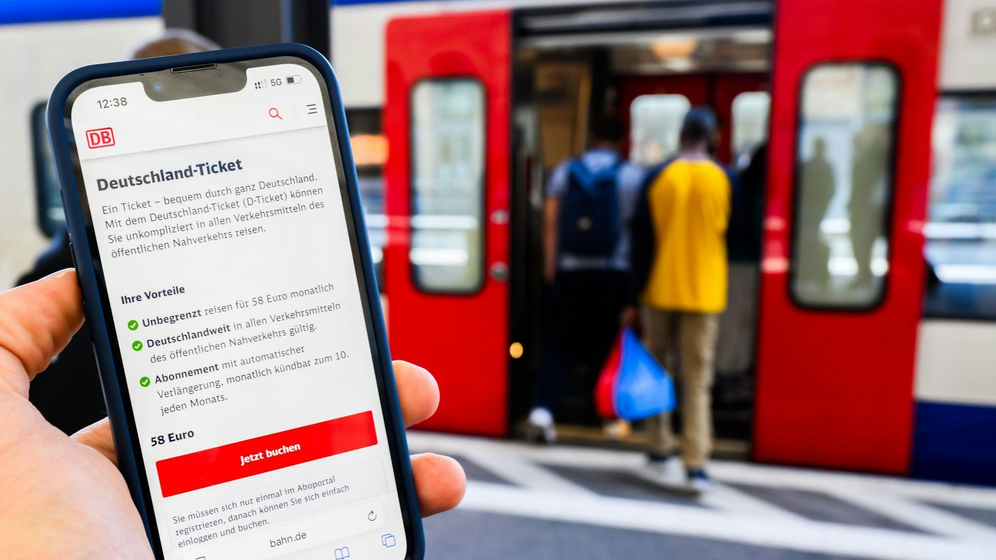 Das Deutschlandticket ist bis 2030 gesichert - der Preis nur bis 2026.