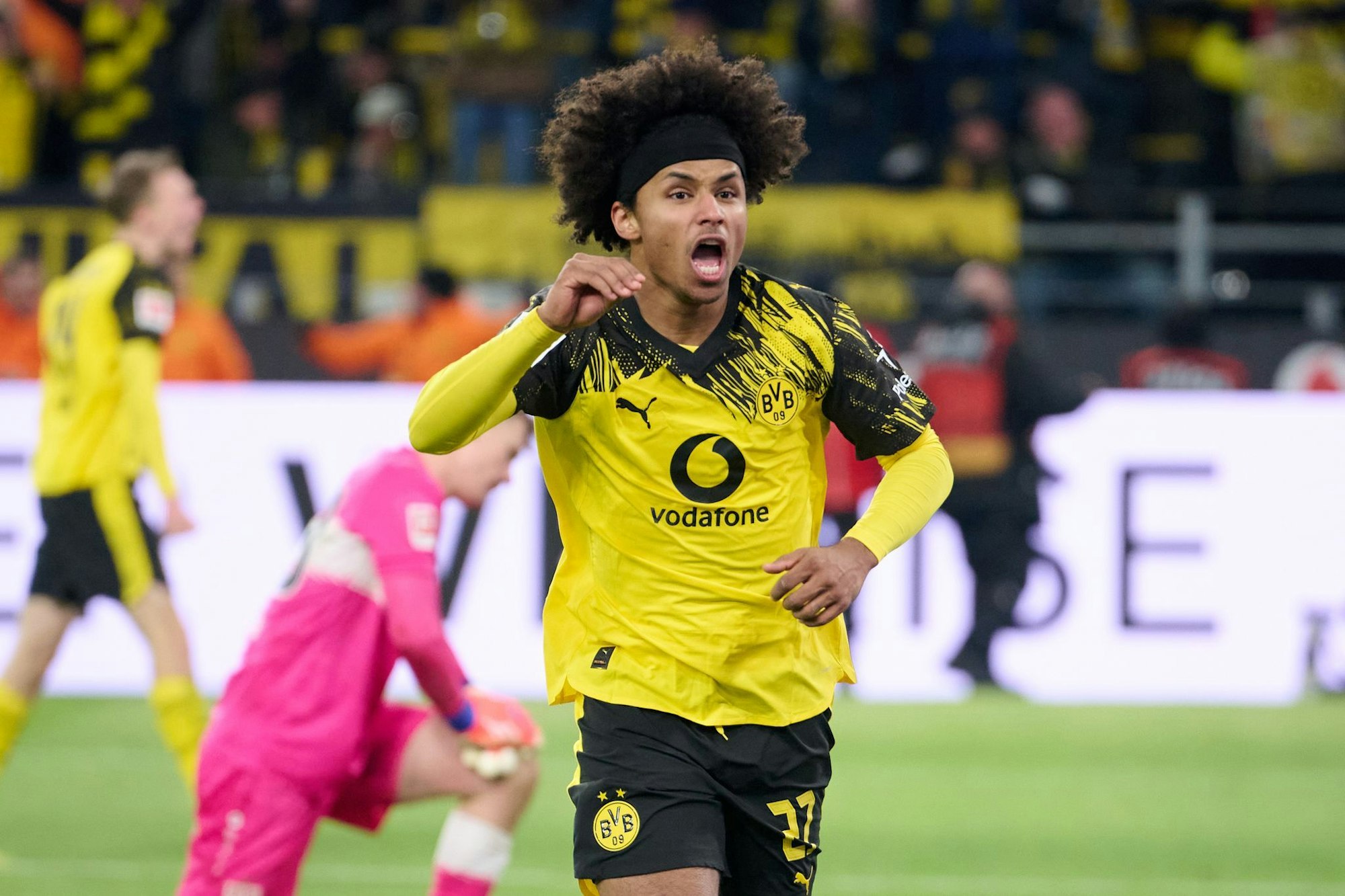 Was er mit seinem Jubel ausdrücken wollte, verriet Adeyemi nicht