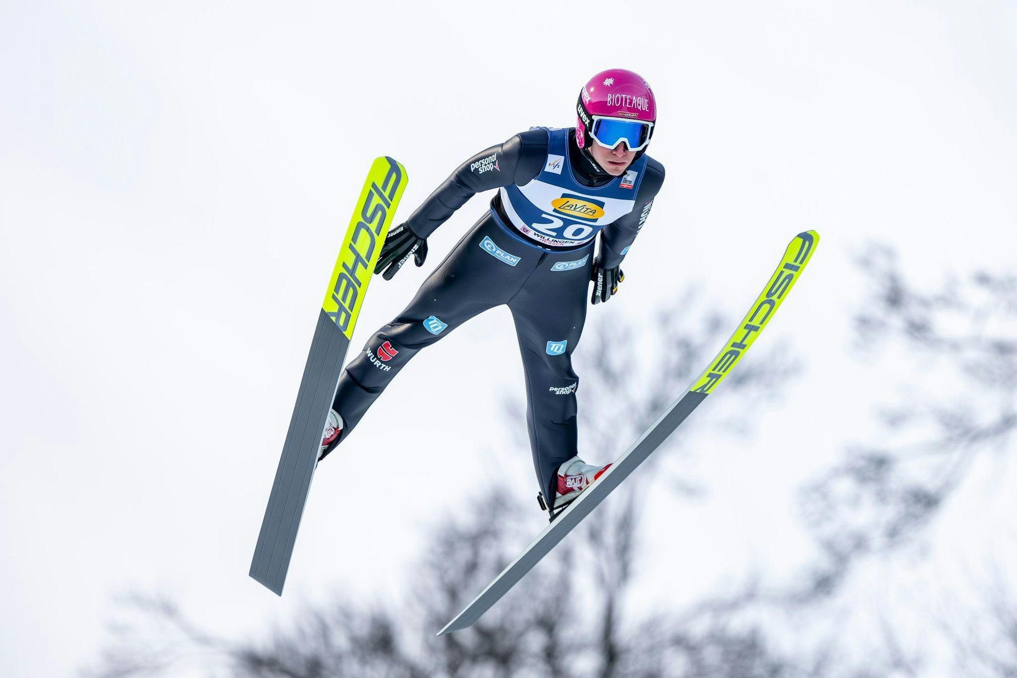Felix Hoffmann hat es erstmals in seiner Karriere auf das Podest im Weltcup geschafft.