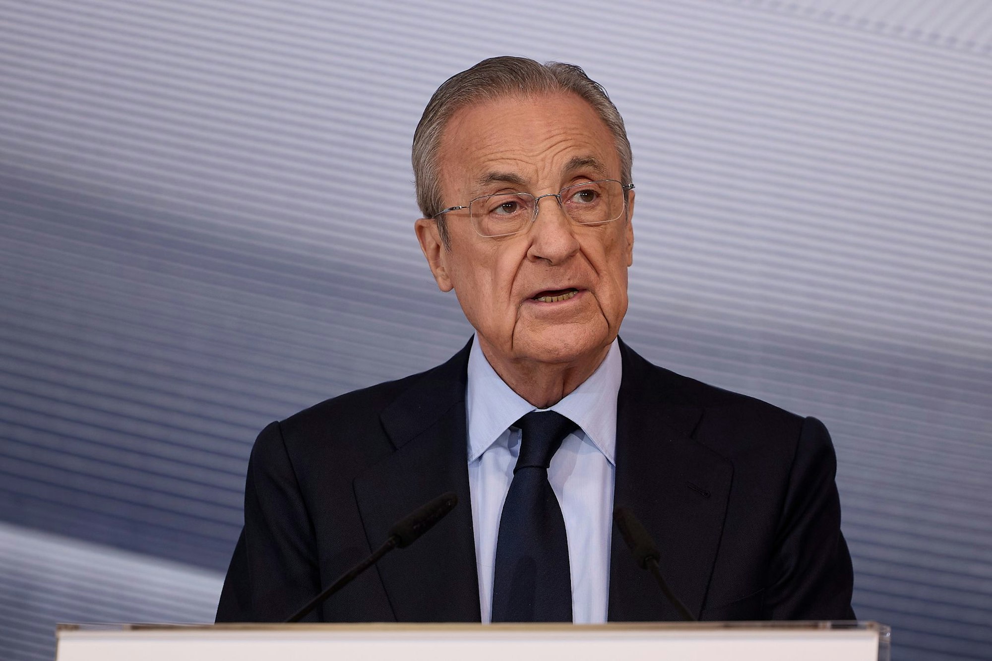 Kämpft weiter für eine Superliga in Europa: Real Madrids Präsident Florentino Pérez. (Archivfoto)