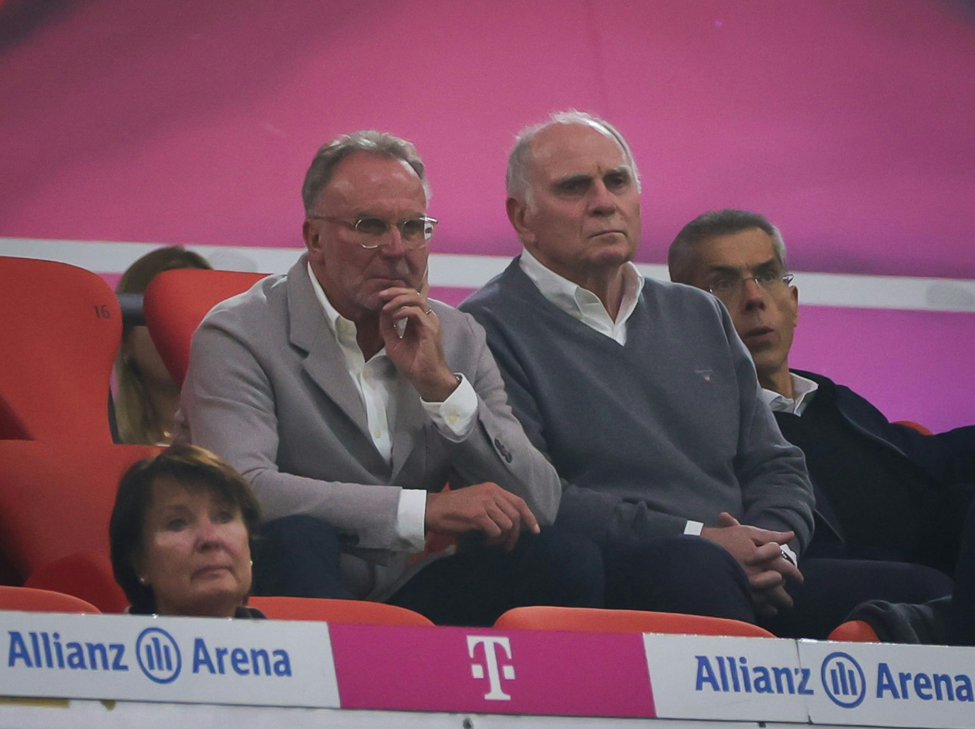 Karl-Heinz Rummenigge (links) und Uli Hoeneß führten den Verein jahrzehntelang an die europäische Spitze. (Archivfoto)