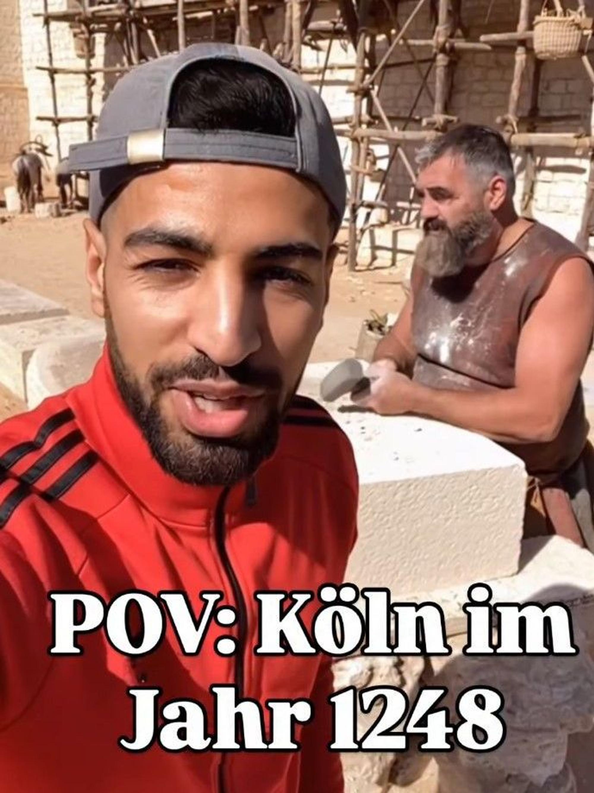 1248 in Köln: Ein Screenshot aus dem Video von „hakimdecoded“.