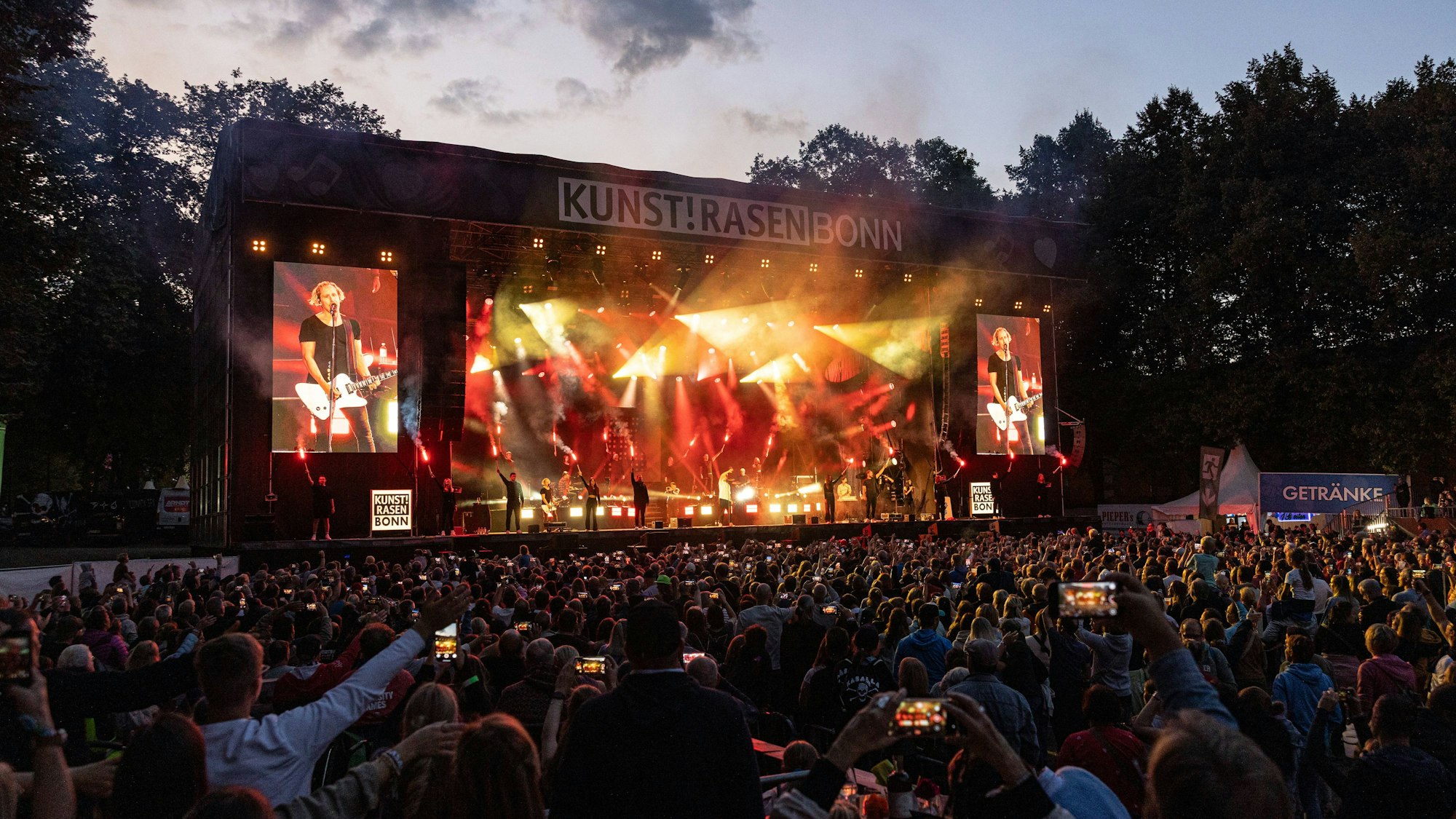 Der KunstRasen Bonn im Sommer 2025.