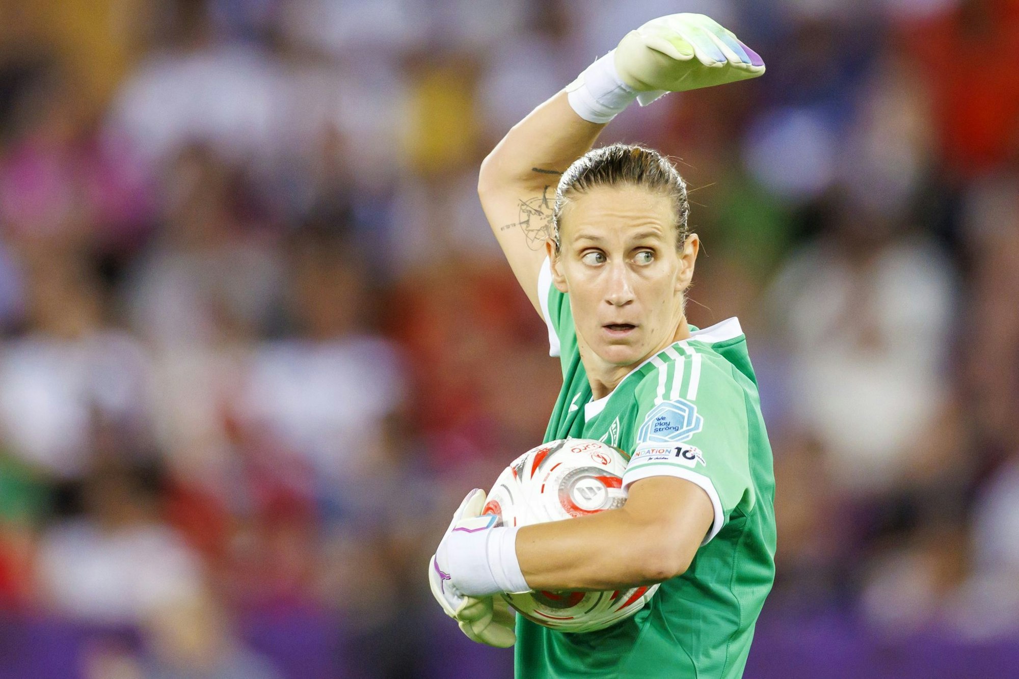 Einen Tag später beim DFB als geplant: Torhüterin Ann-Katrin Berger. (Archivfoto)